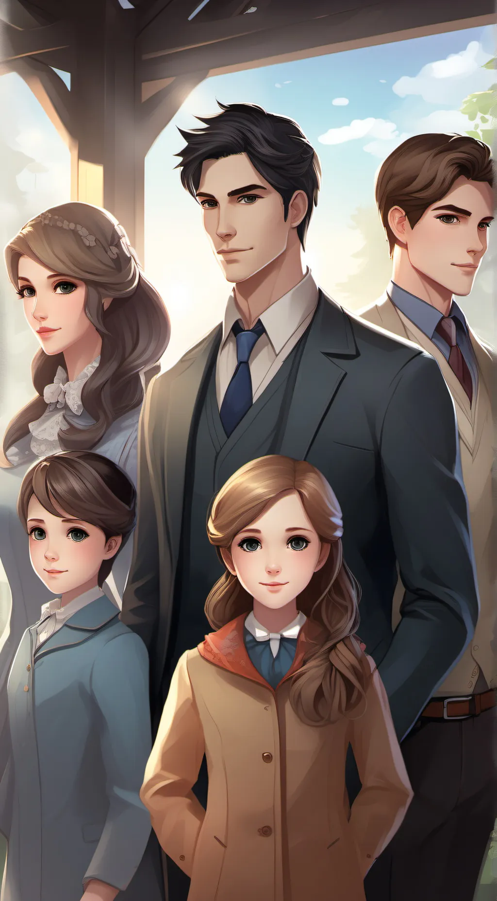 ai character: afton family background