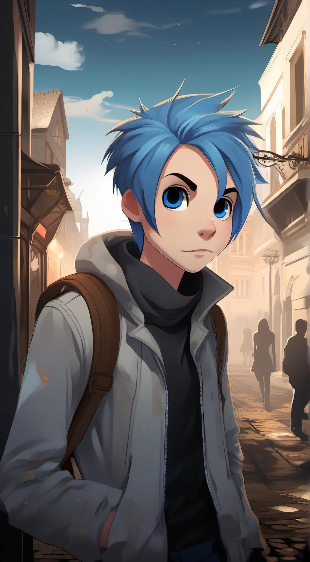 ai character: allen background