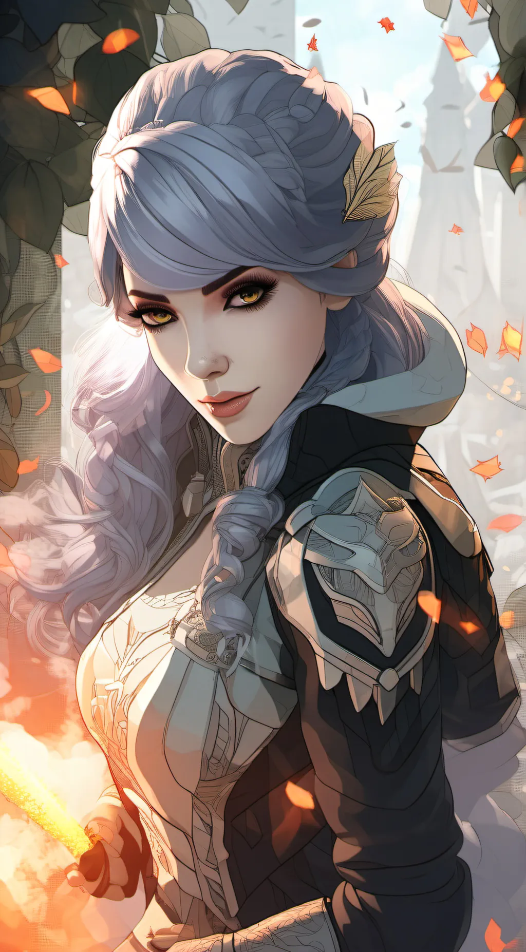 ai character: Lily background