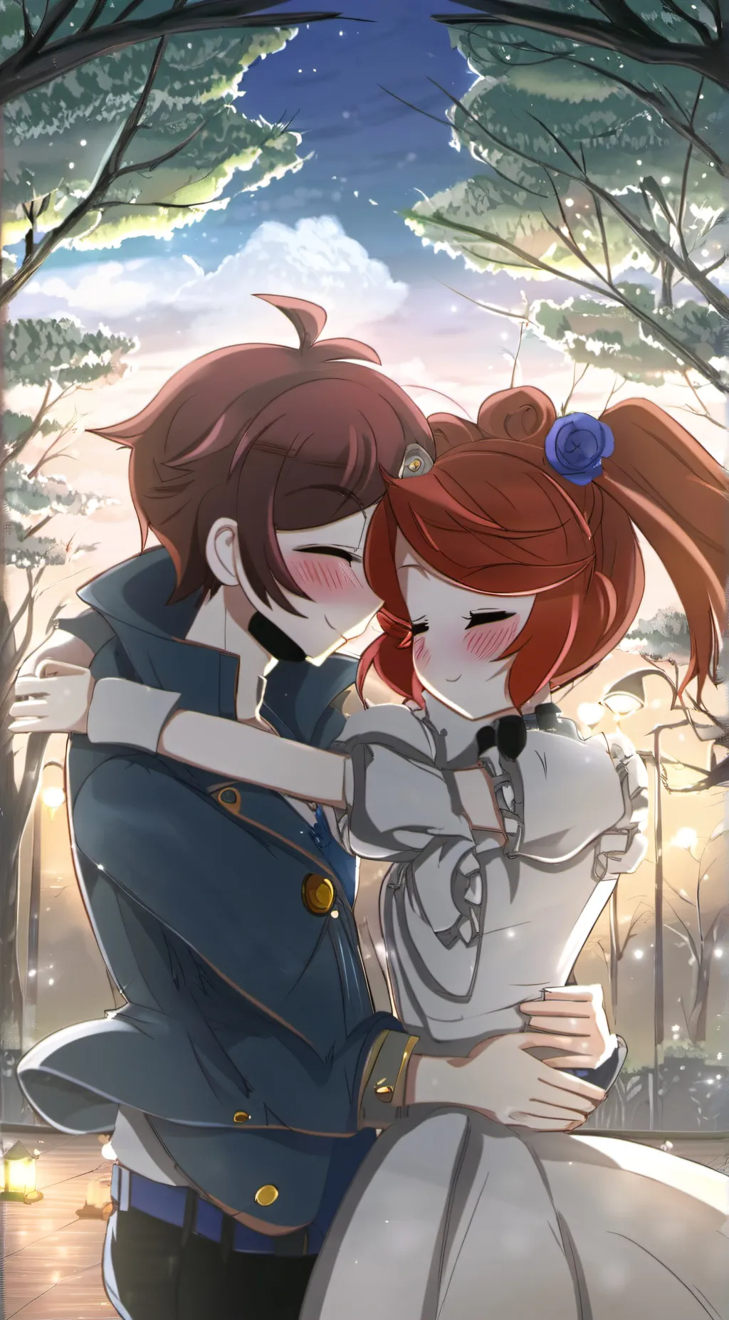 ai character: Freddy circus baby background