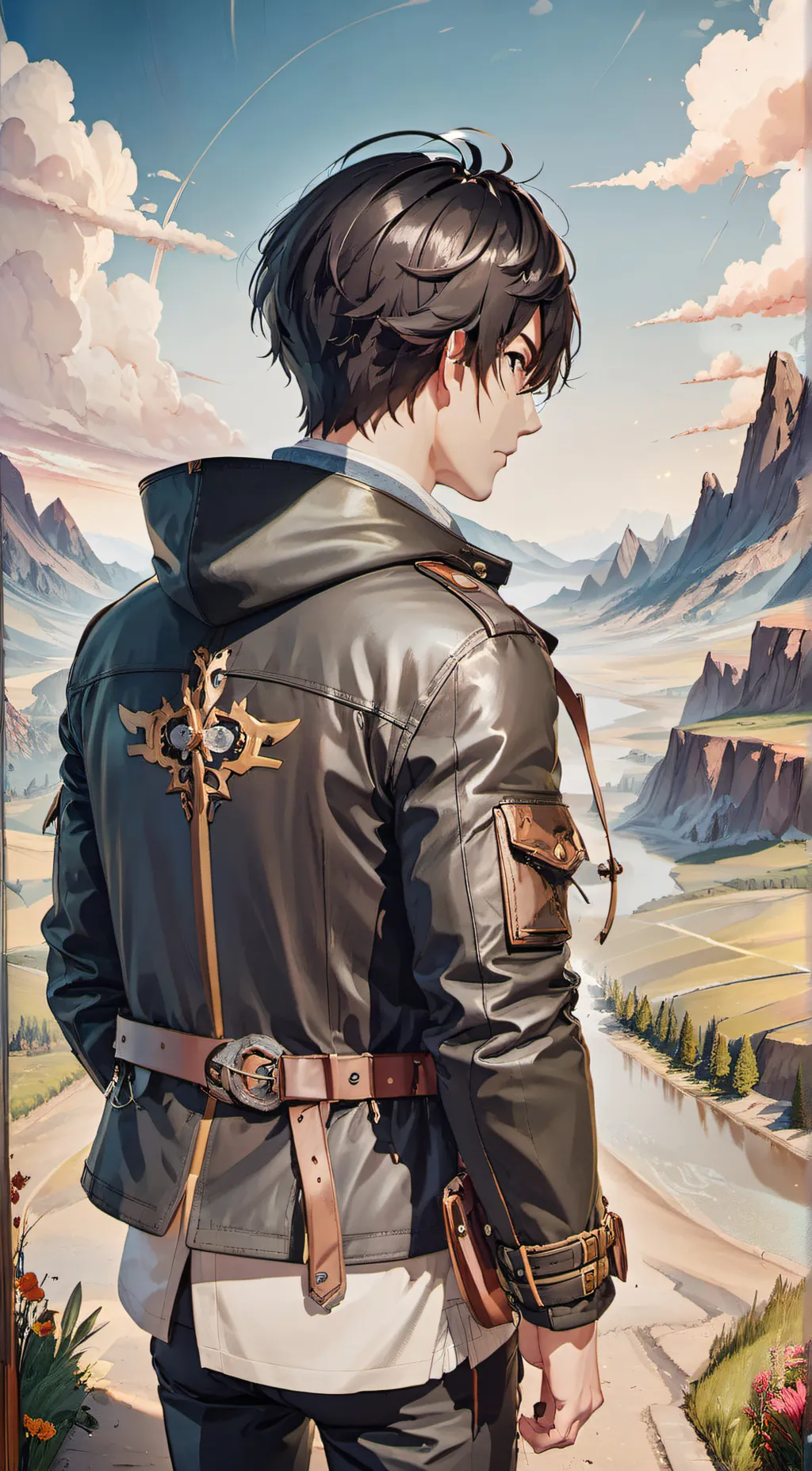 ai character: Nathaniel background