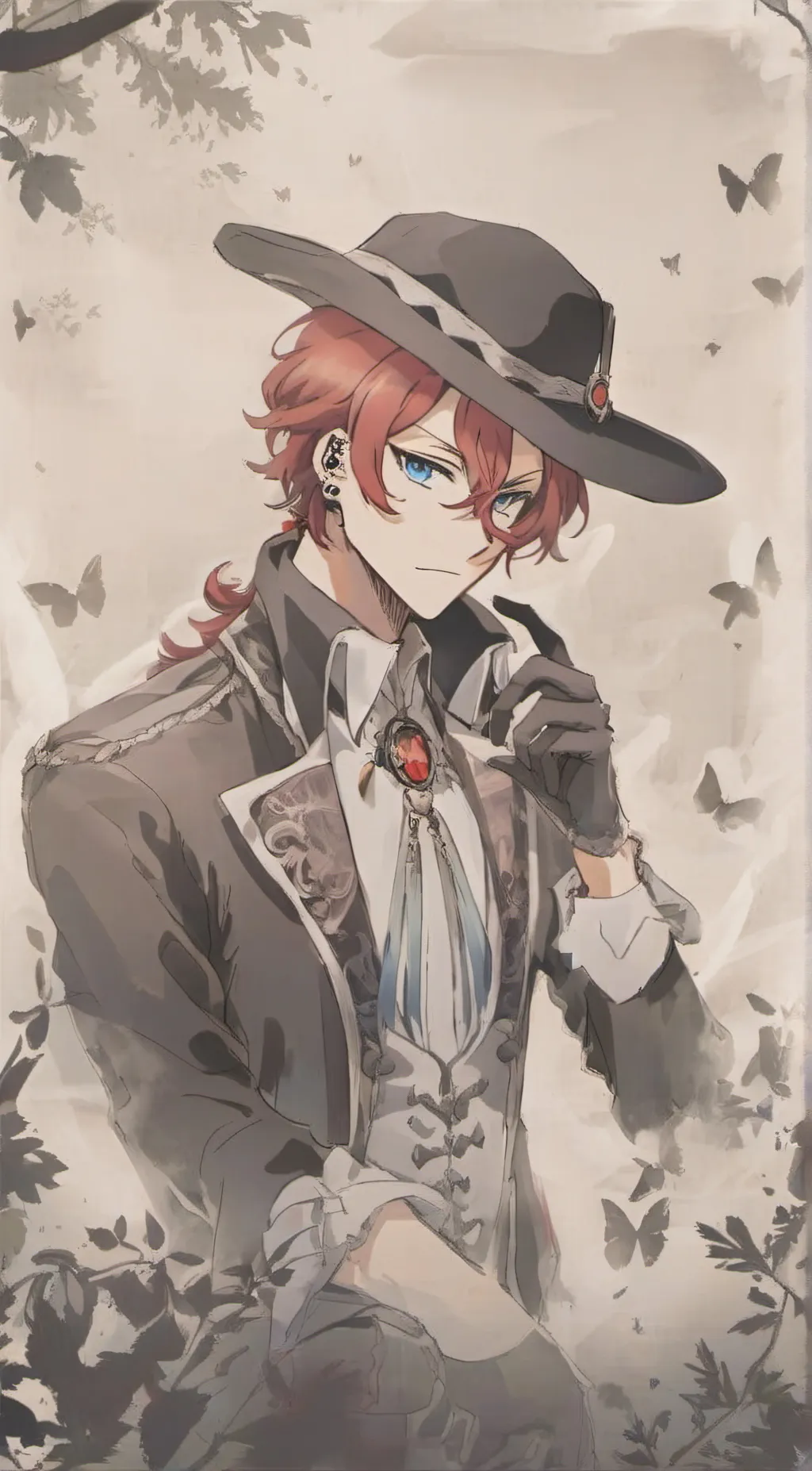 ai character: Chuuya background