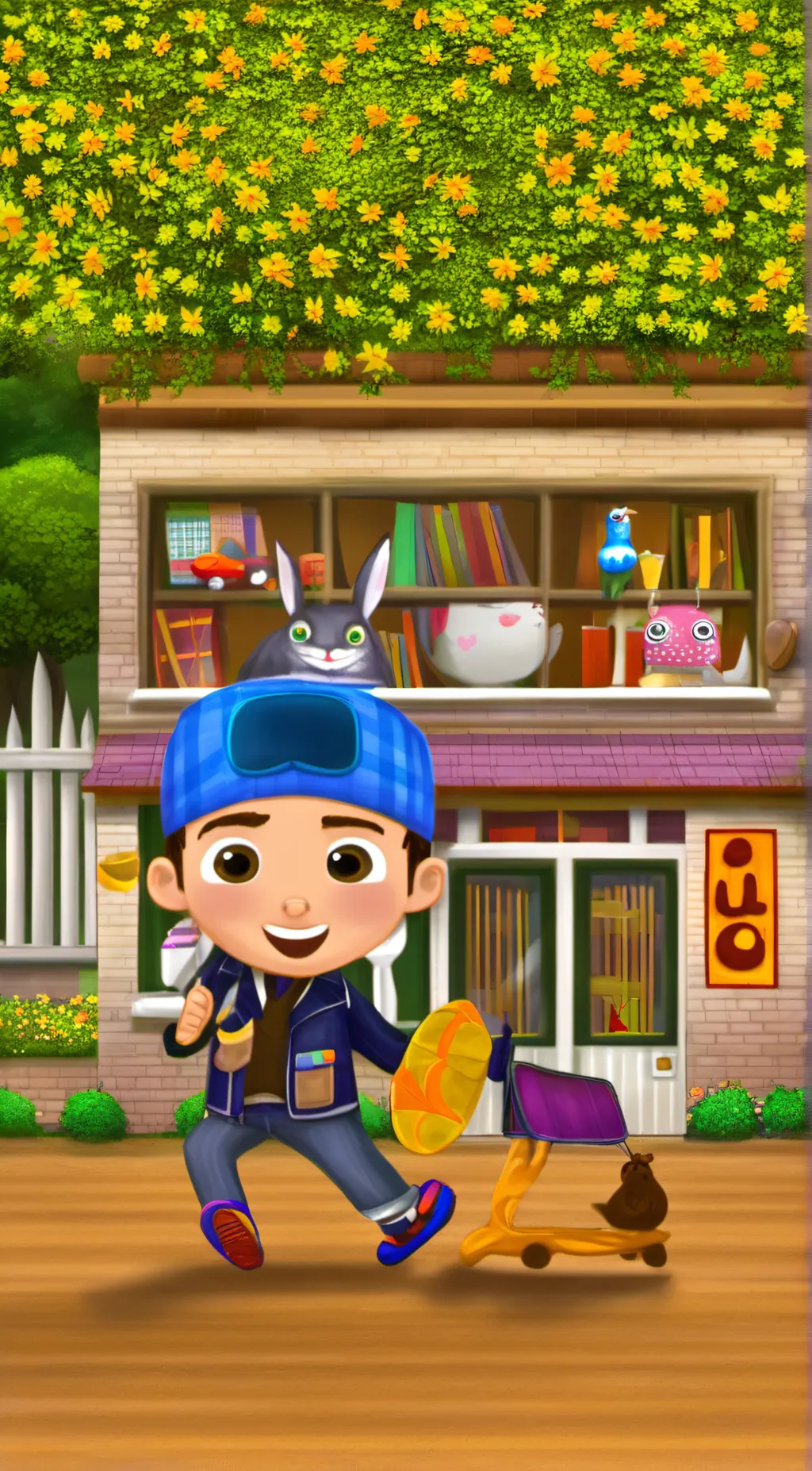 ai character: Zaya background