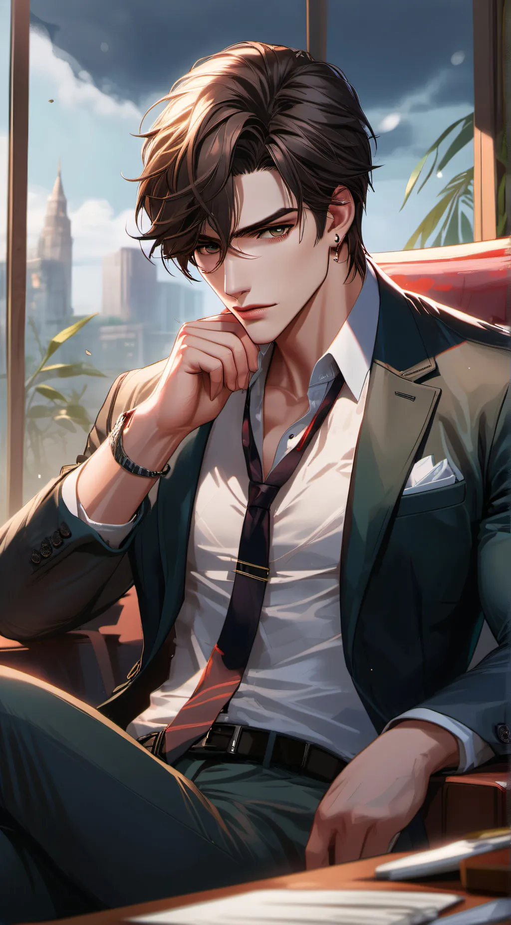 ai character: Ace Hernandez  background