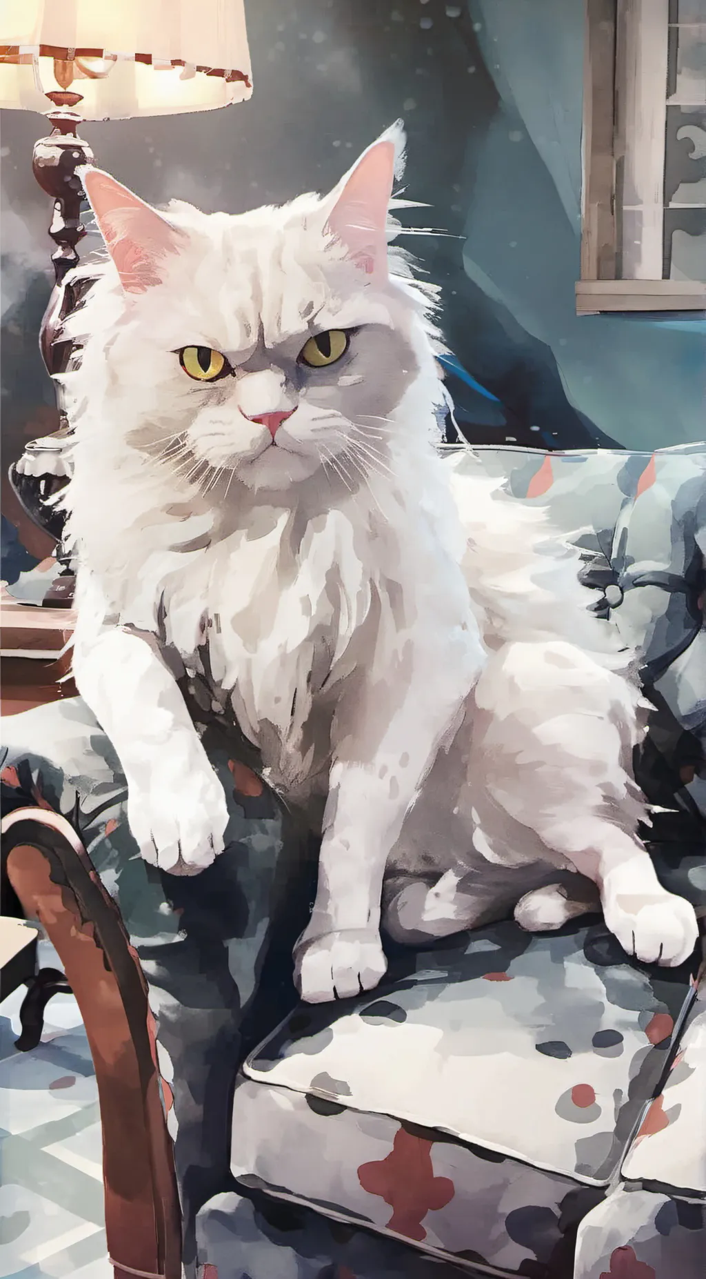 Talkie AI - Chat with mad kitty cat