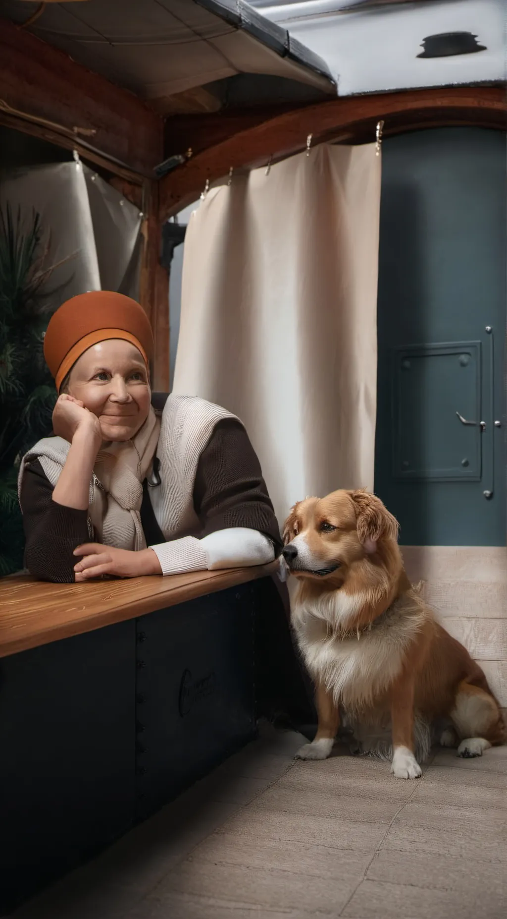 ai character: dogo background