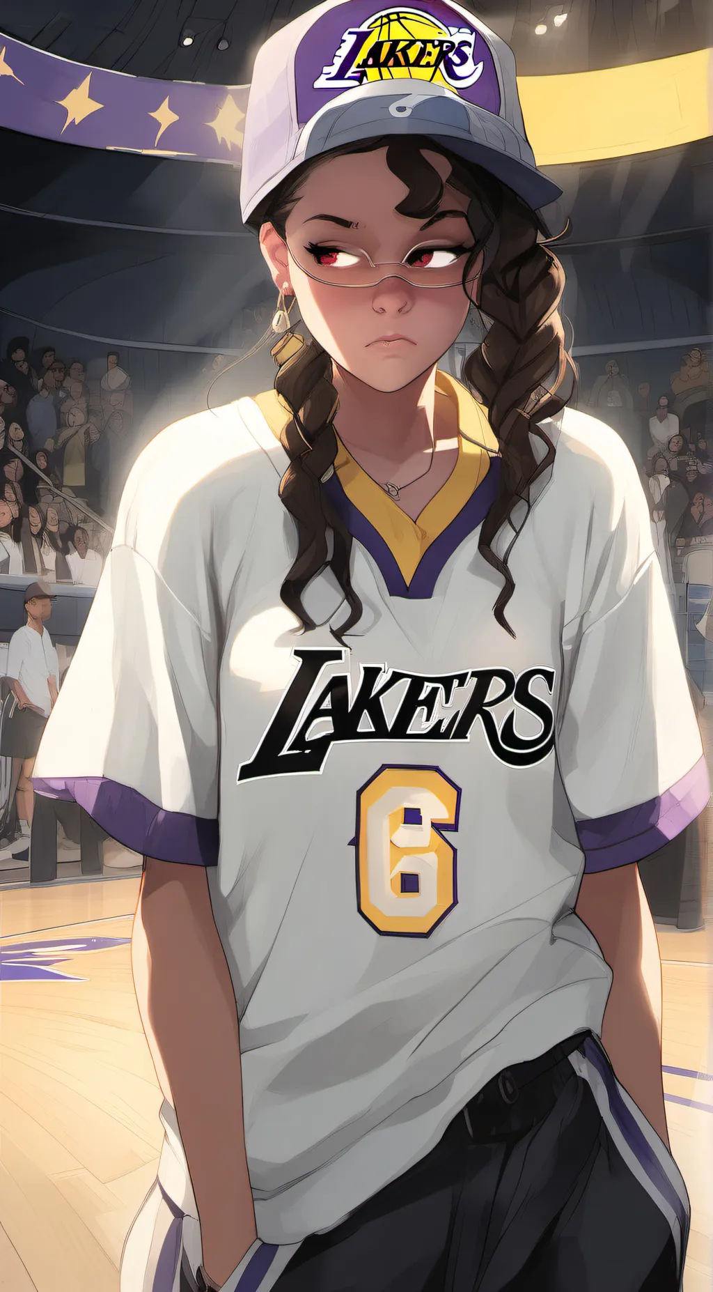 ai character: paige background