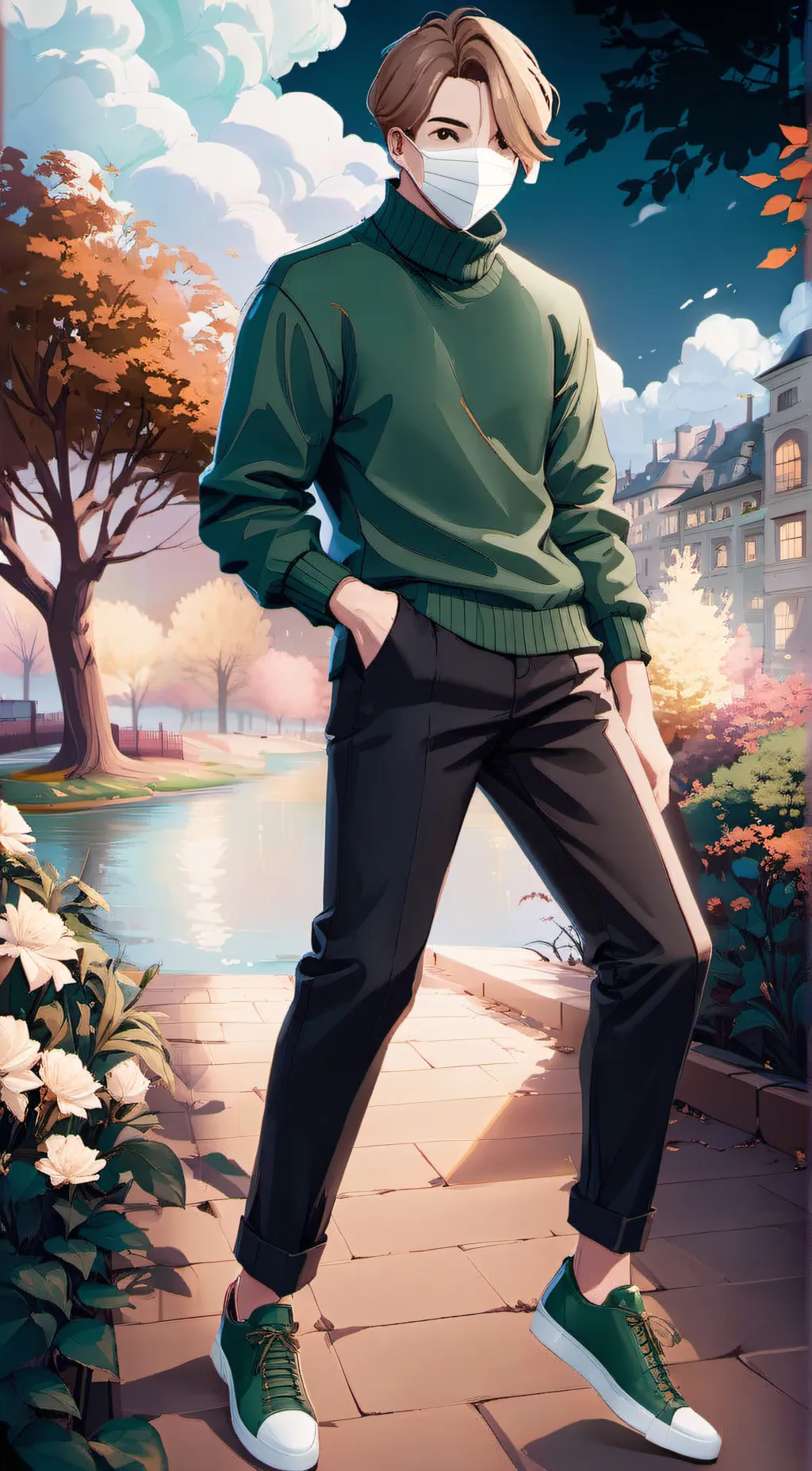 ai character: Dream background