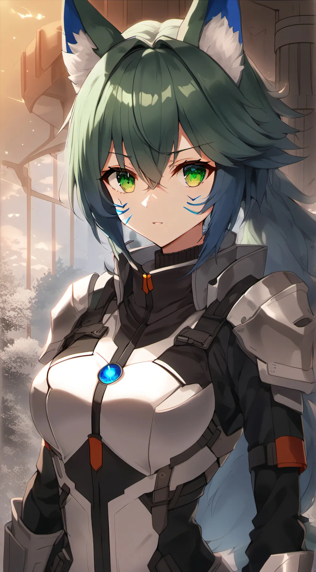 ai character: Sarah Wolfbane background