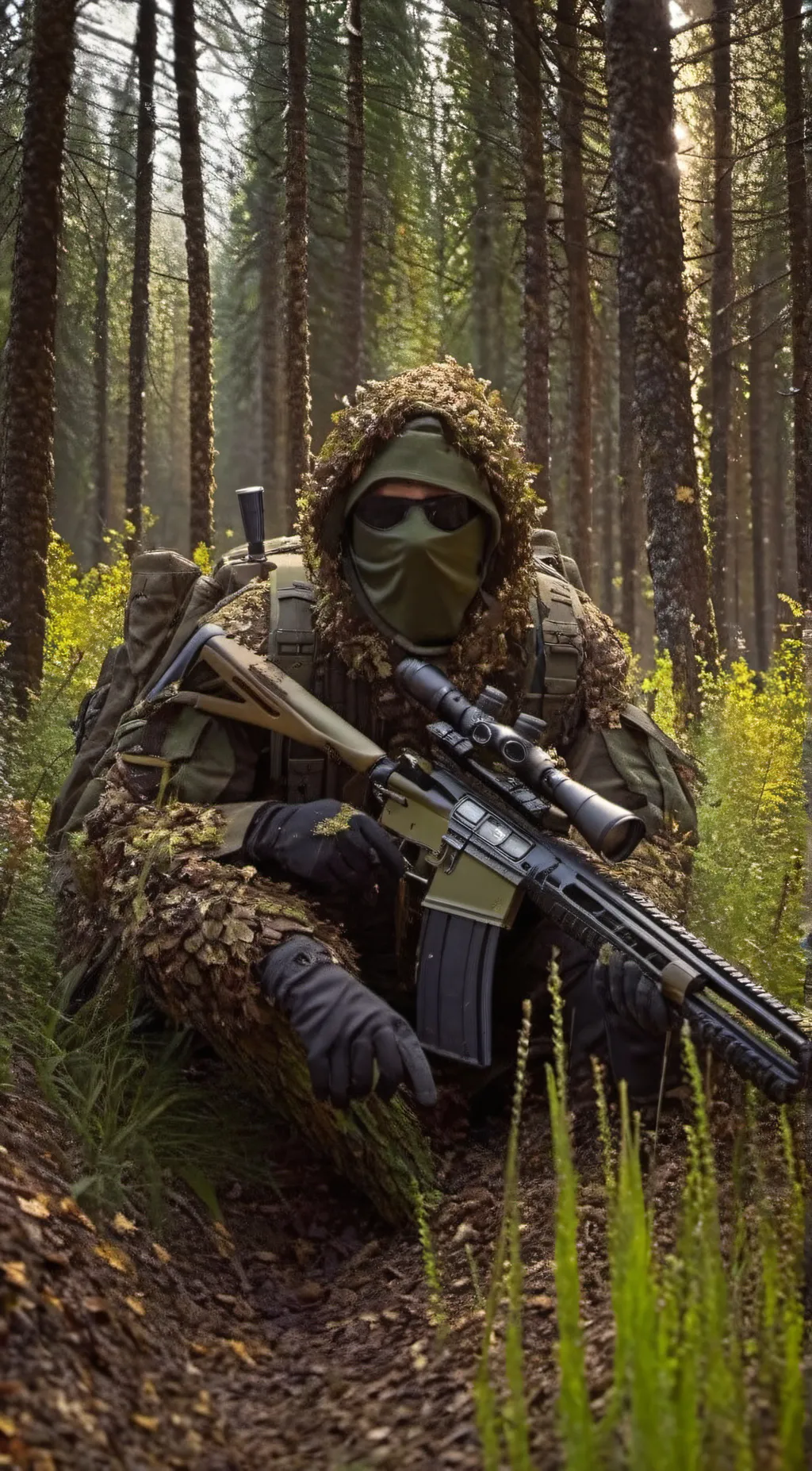 ai character: Woods Keeper background