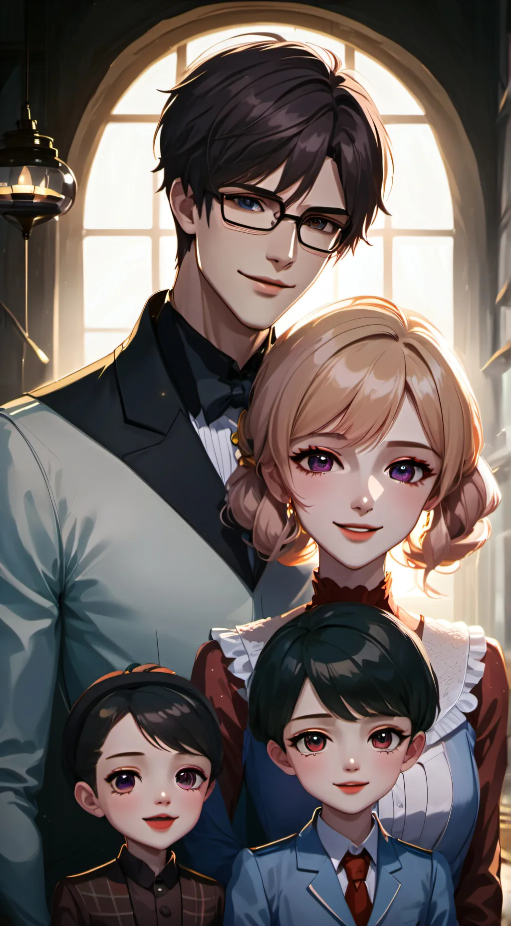 ai character: Afton family background