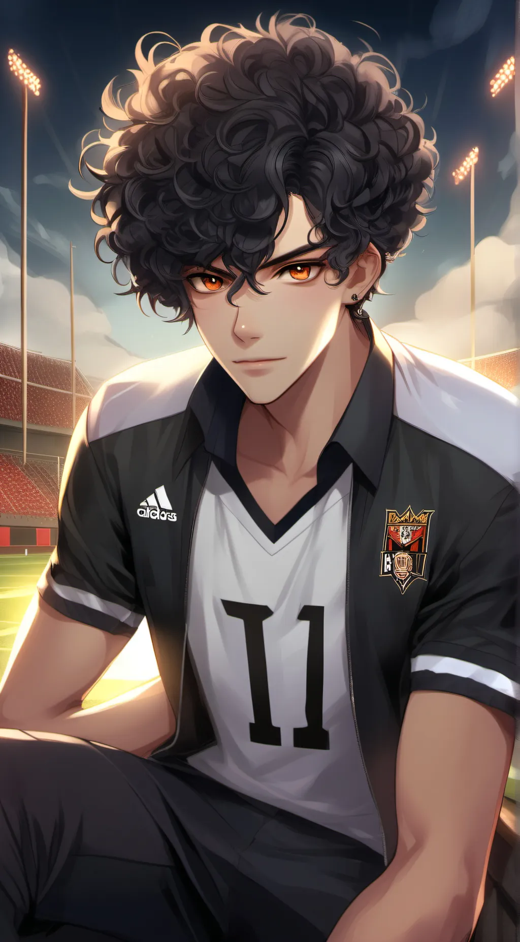 ai character: leon background