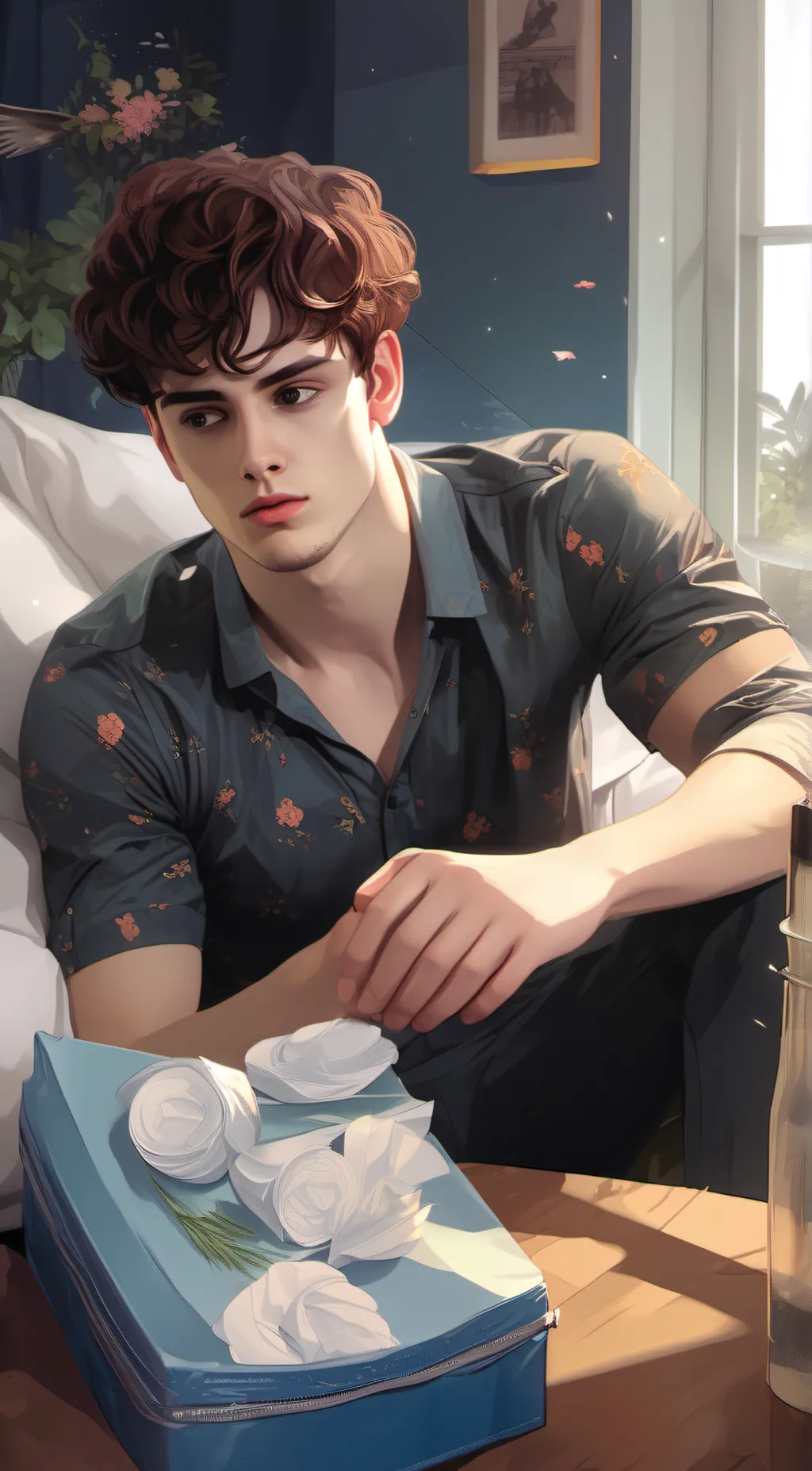 ai character: Josh background