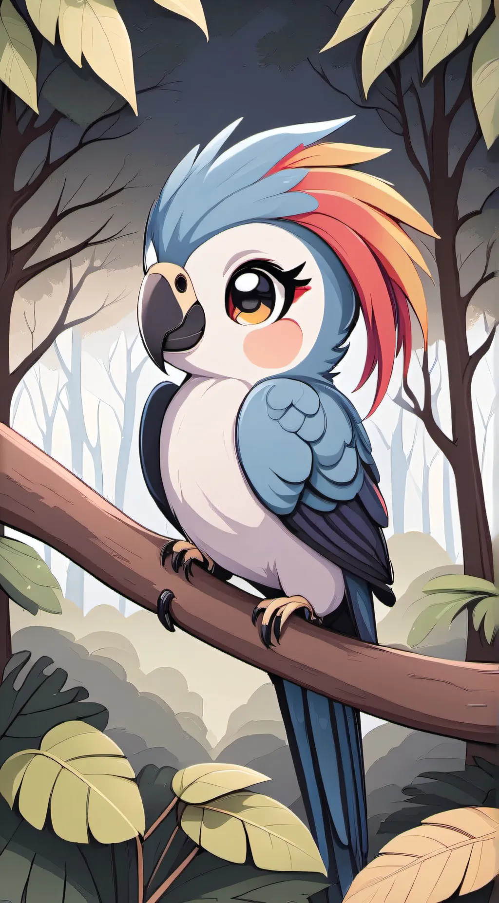 ai character: bird hunters  background