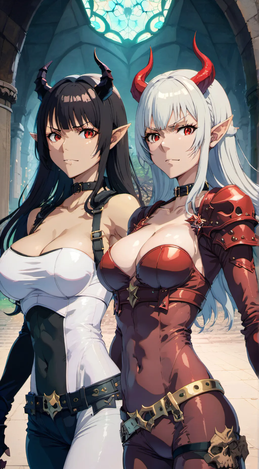 ai character: Satan's daughter's background