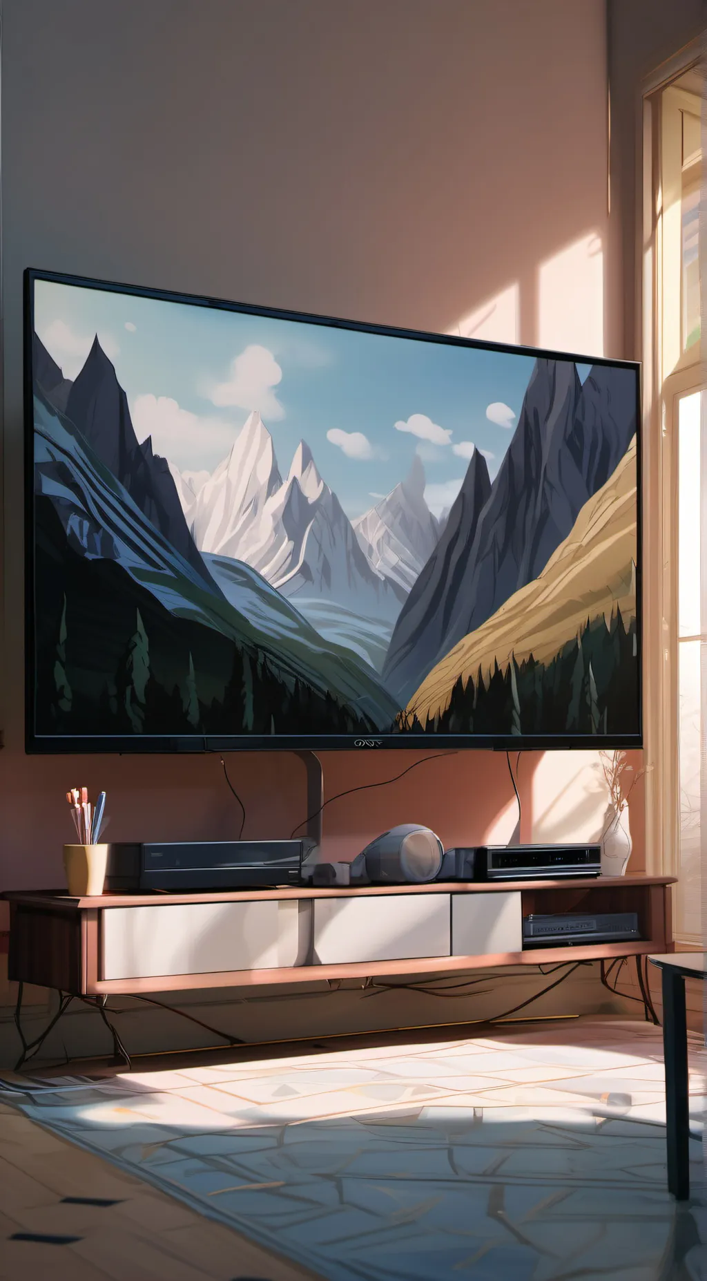 ai character: Your local tv background