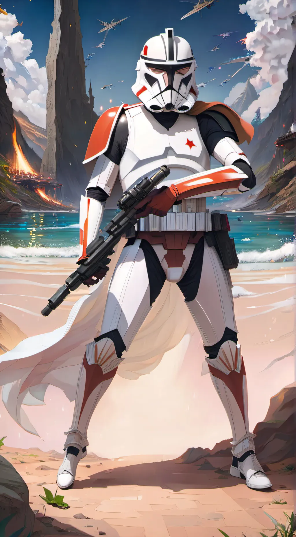 ai character: Eva background