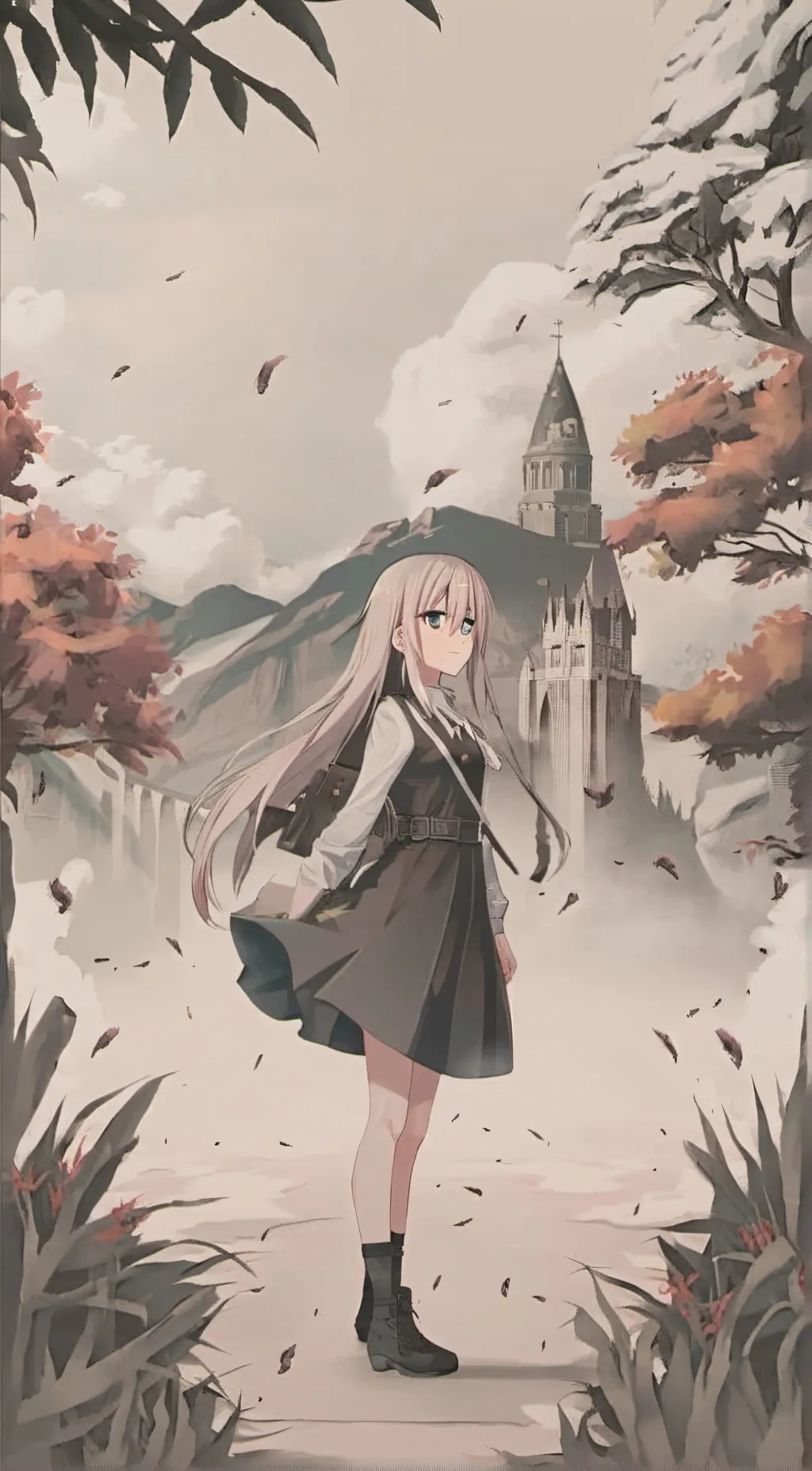 ai character: Saly background