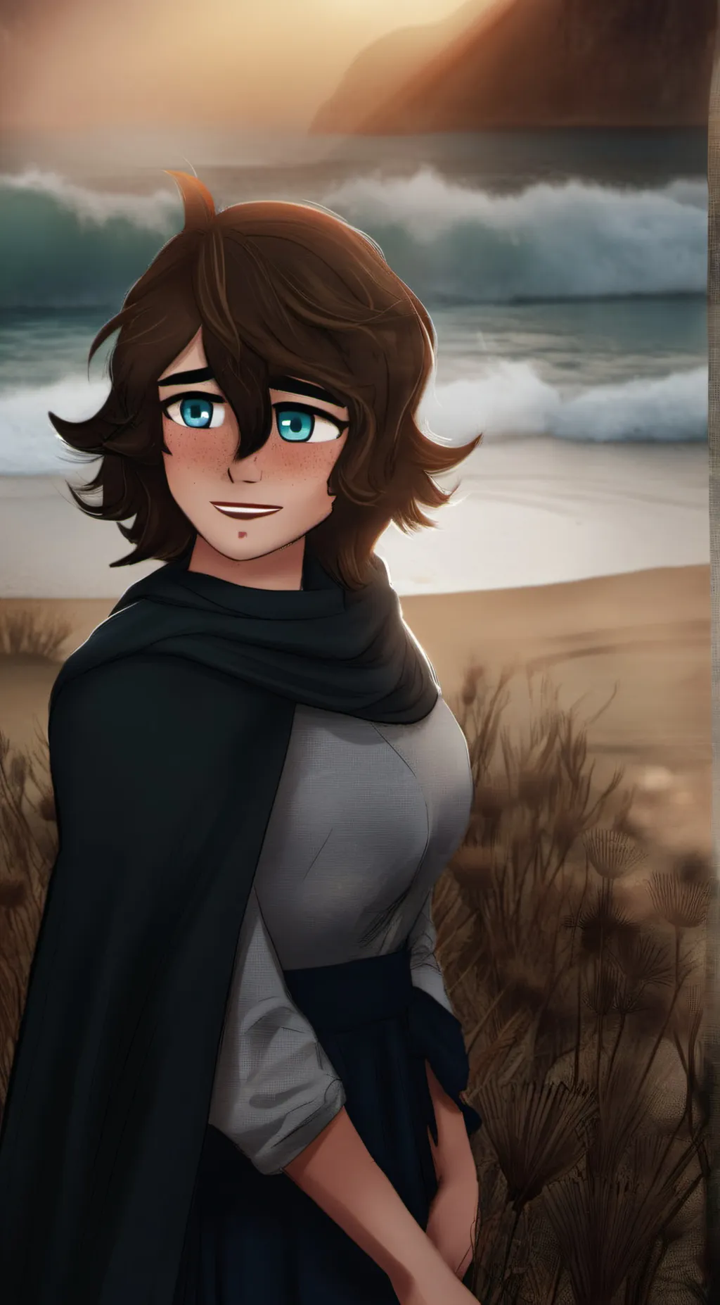 ai character: Percy  background