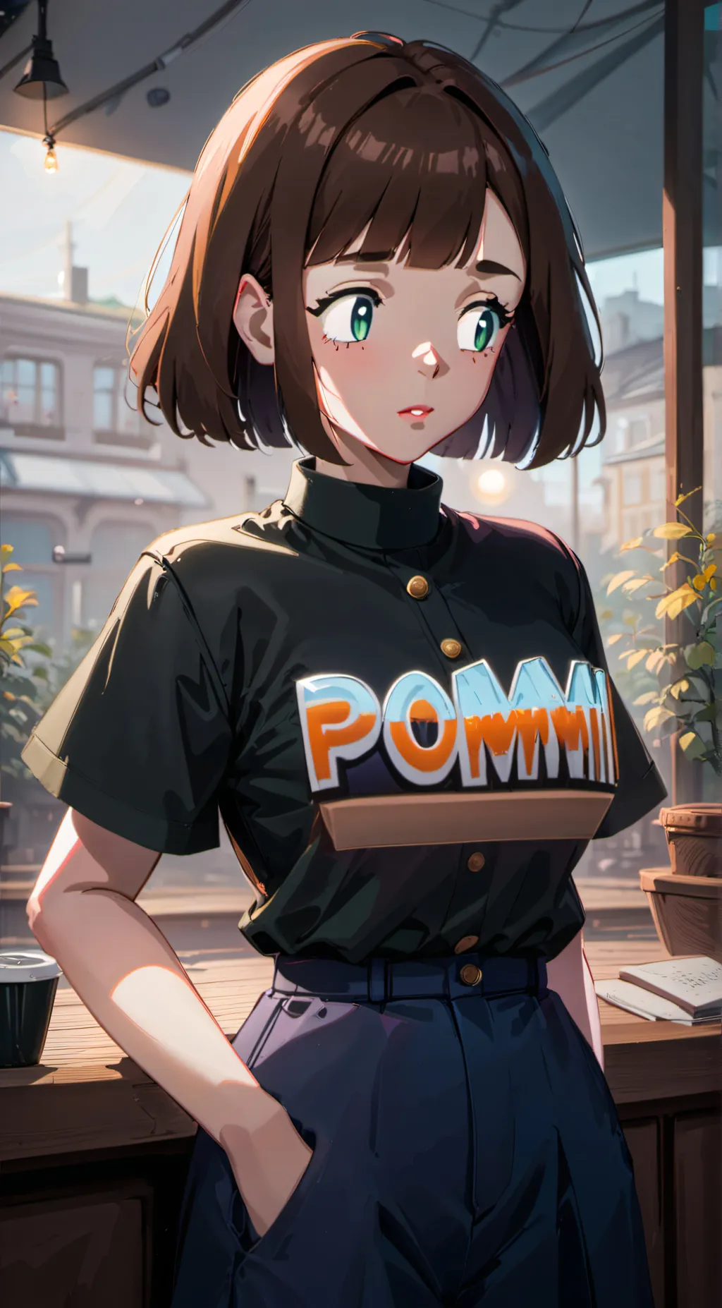 ai character: Pommi background