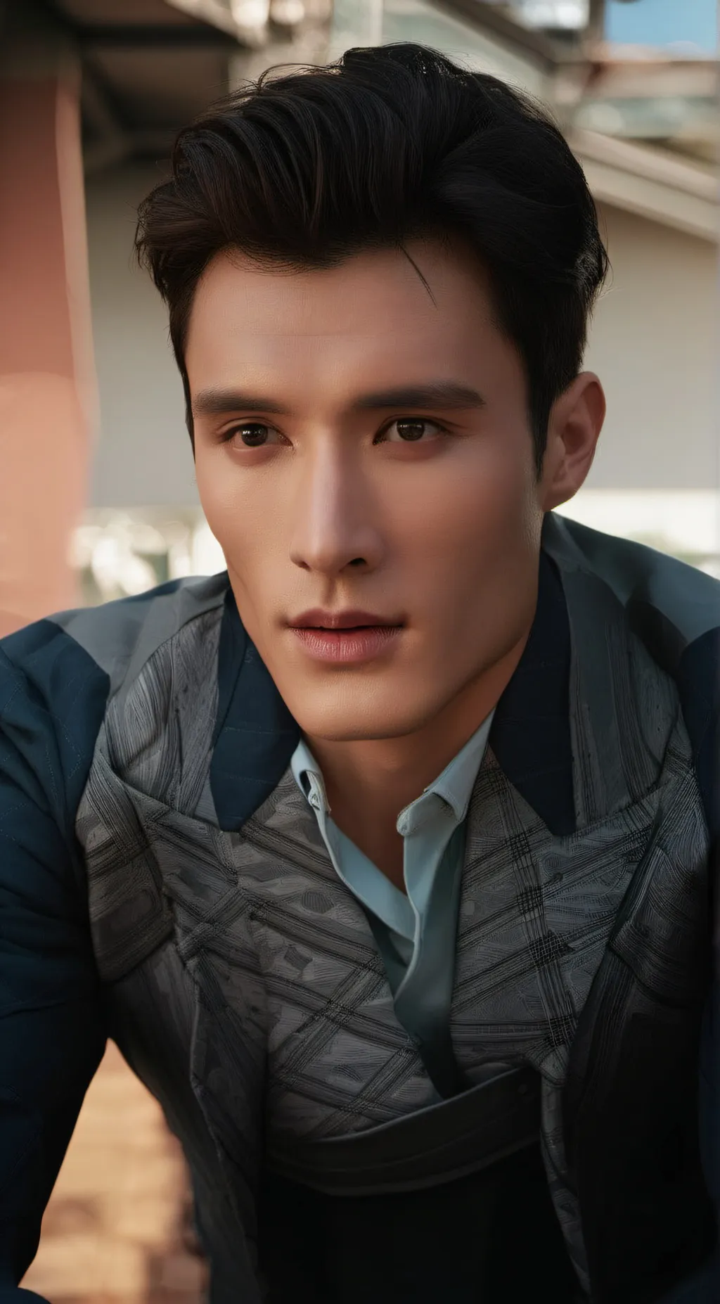 ai character: Dad  background