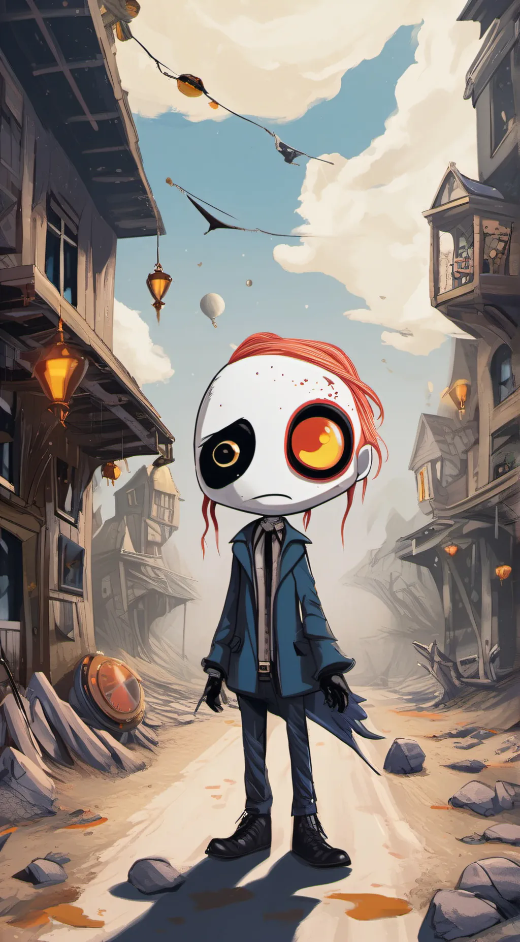 ai character: goobah!! background