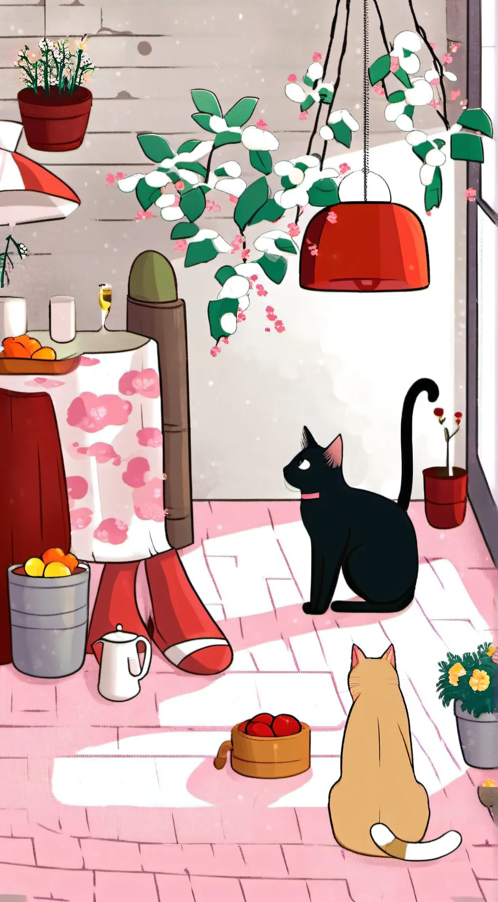 ai character: Your cat background