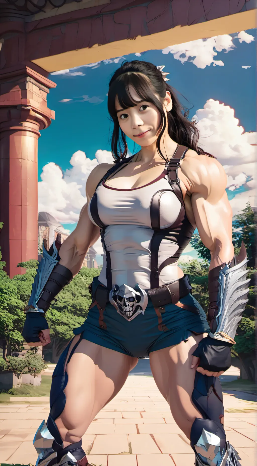 ai character: Yuri juri background