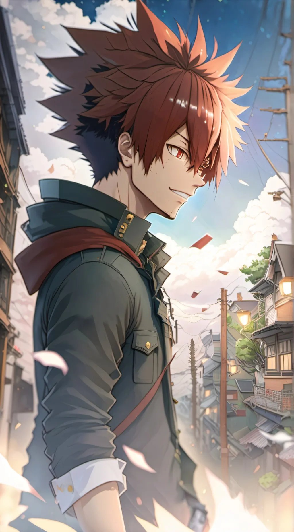 ai character: Eiji Kirishima background