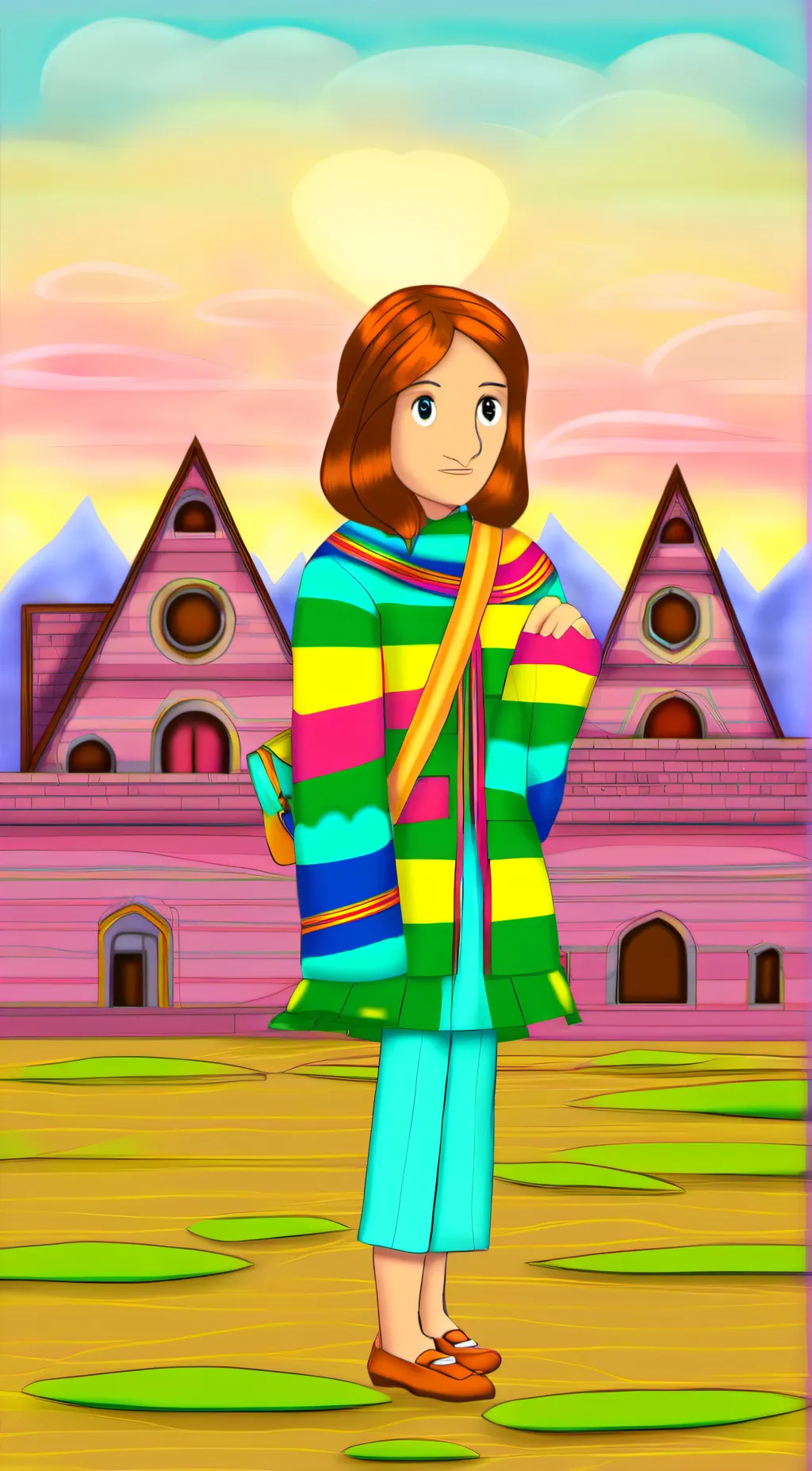 ai character: Aria background