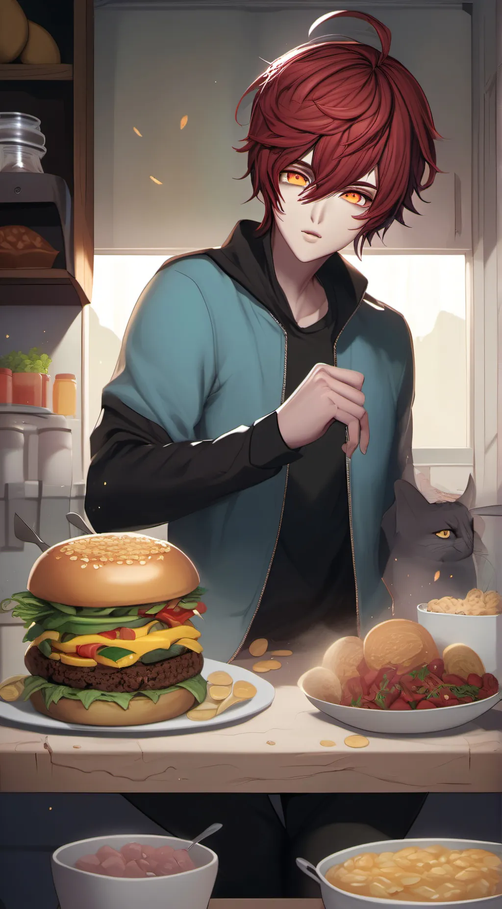 ai character: jake background