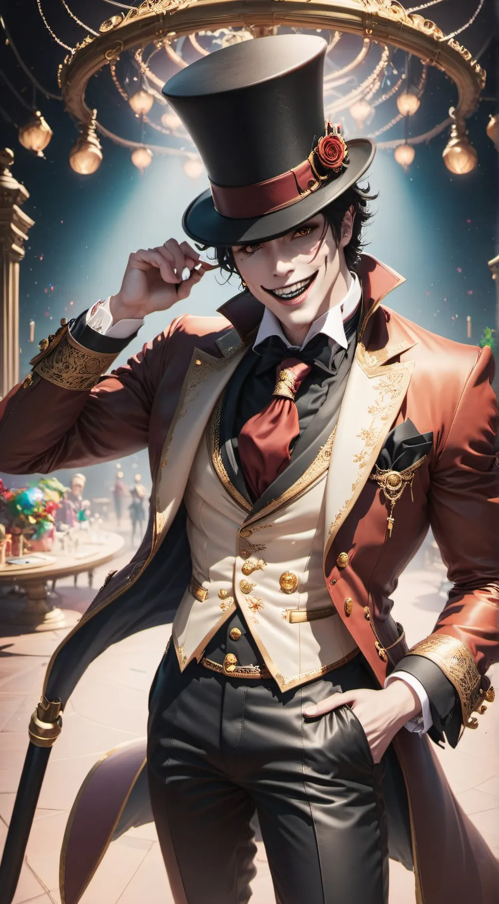 ai character: TADC background