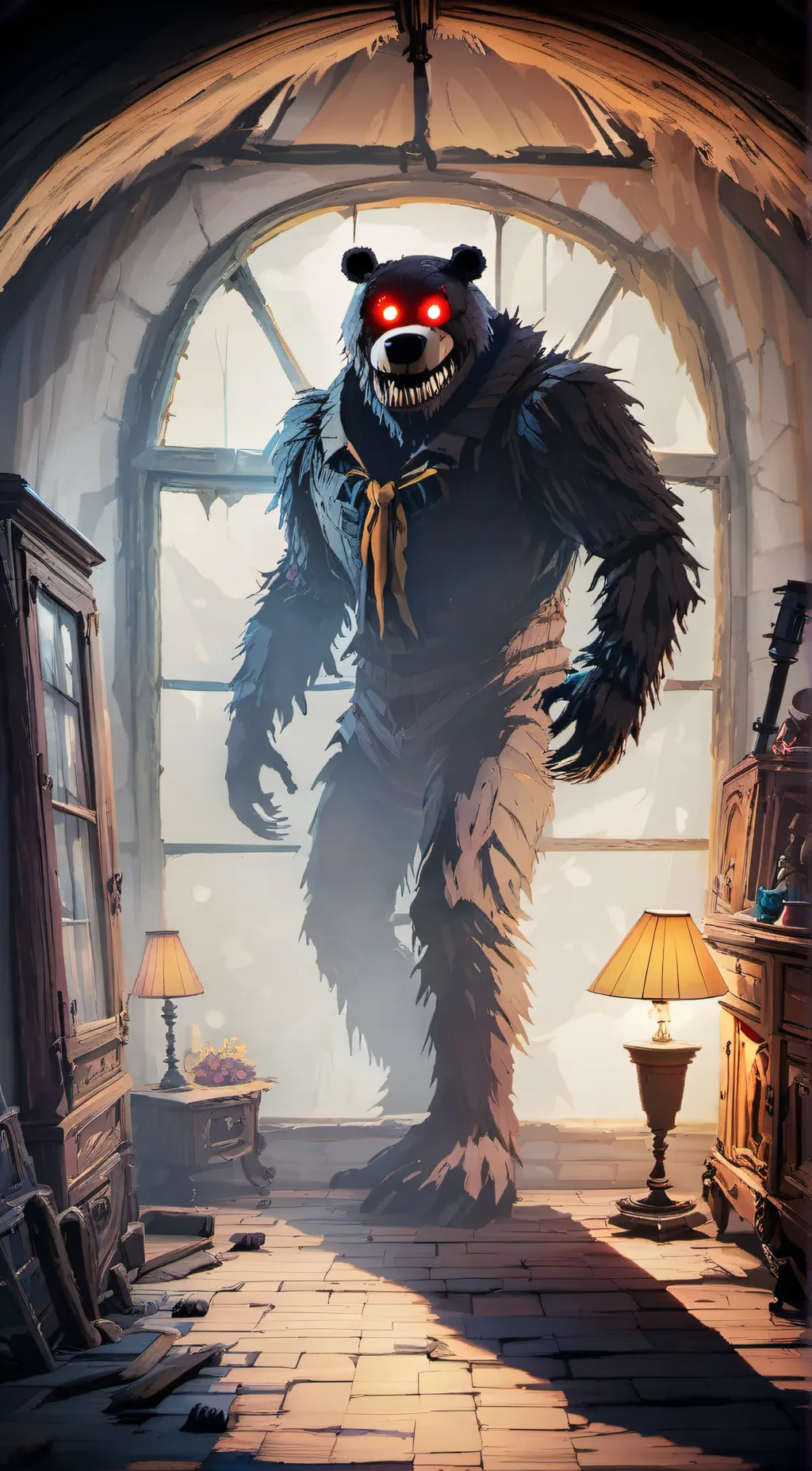 ai character: nightmare  background