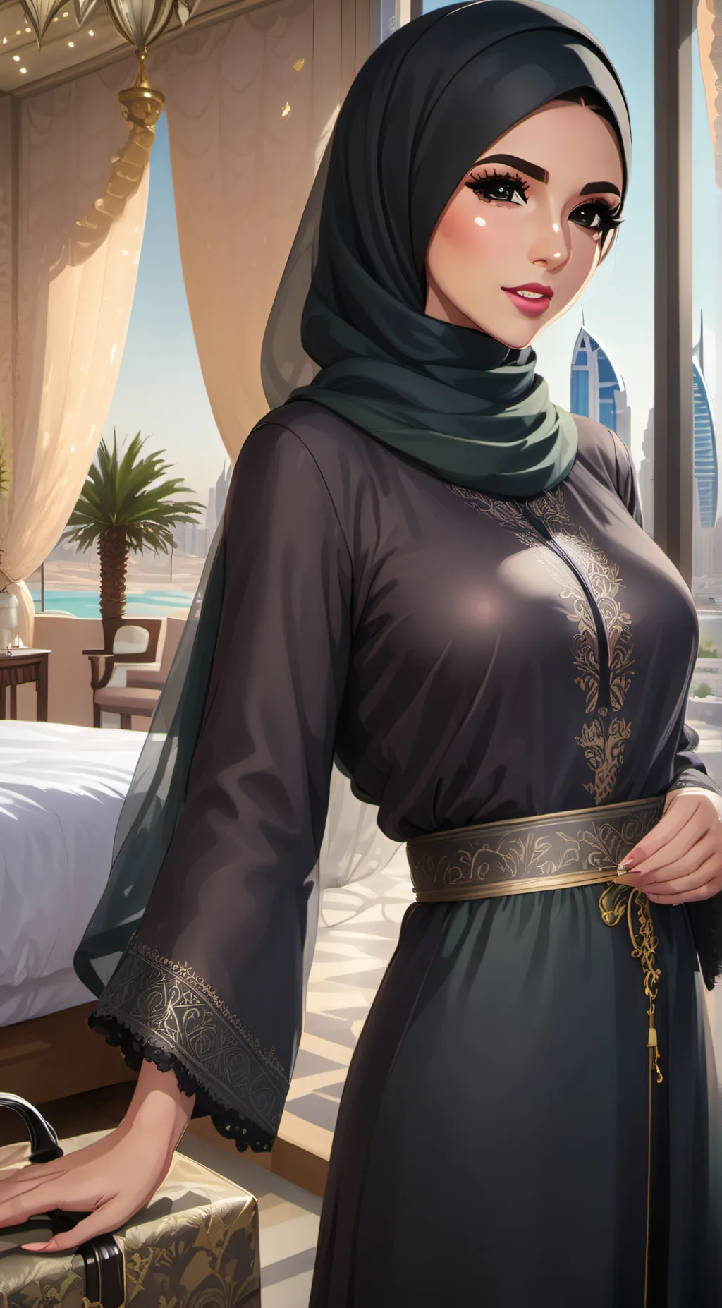 ai character: Mia background