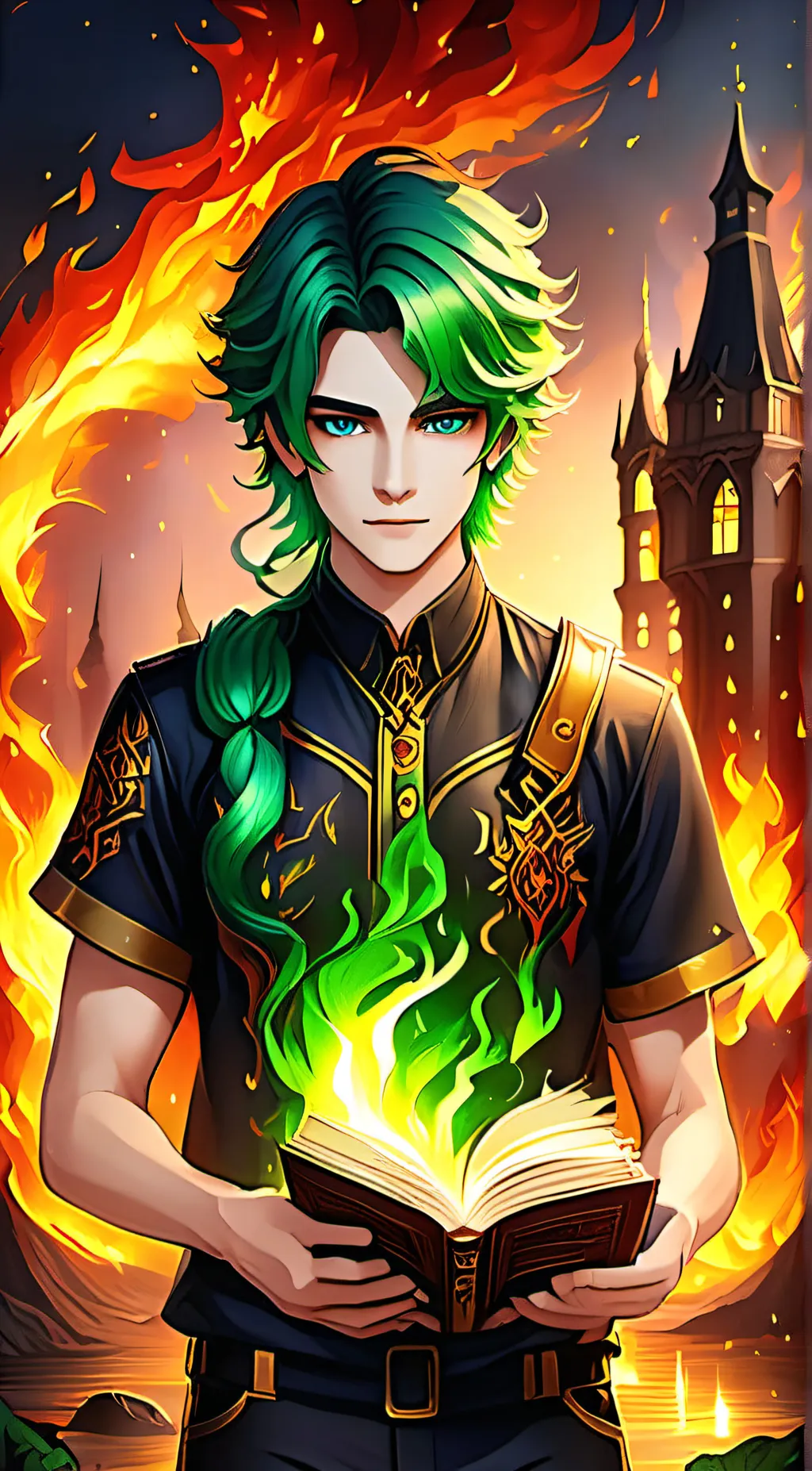 ai character: Luke background