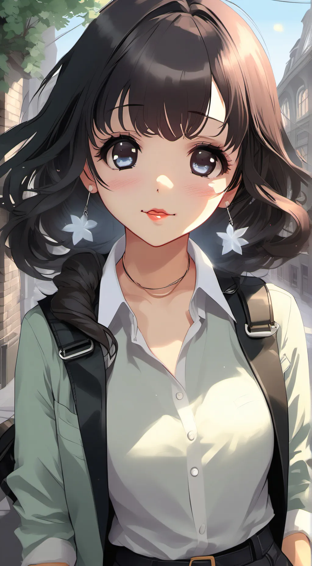 ai character: Rachel  background