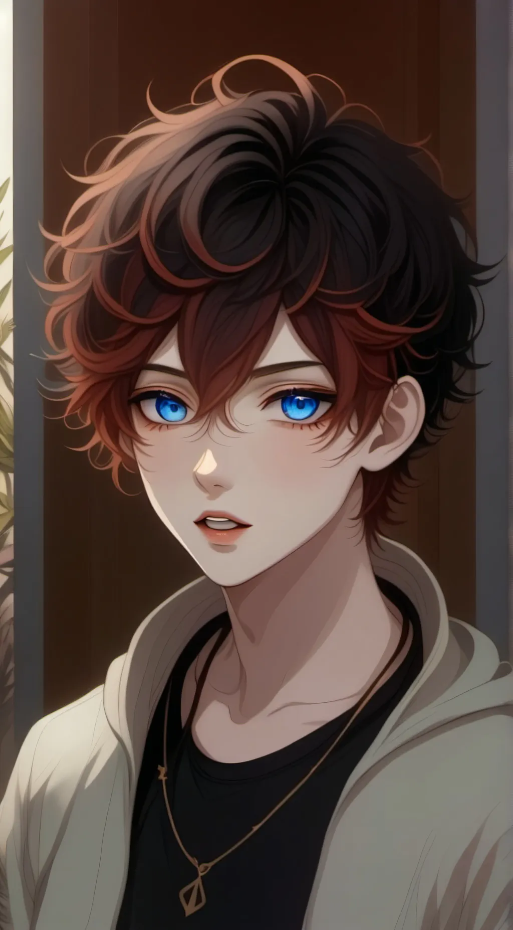 ai character: Milo ✨ background