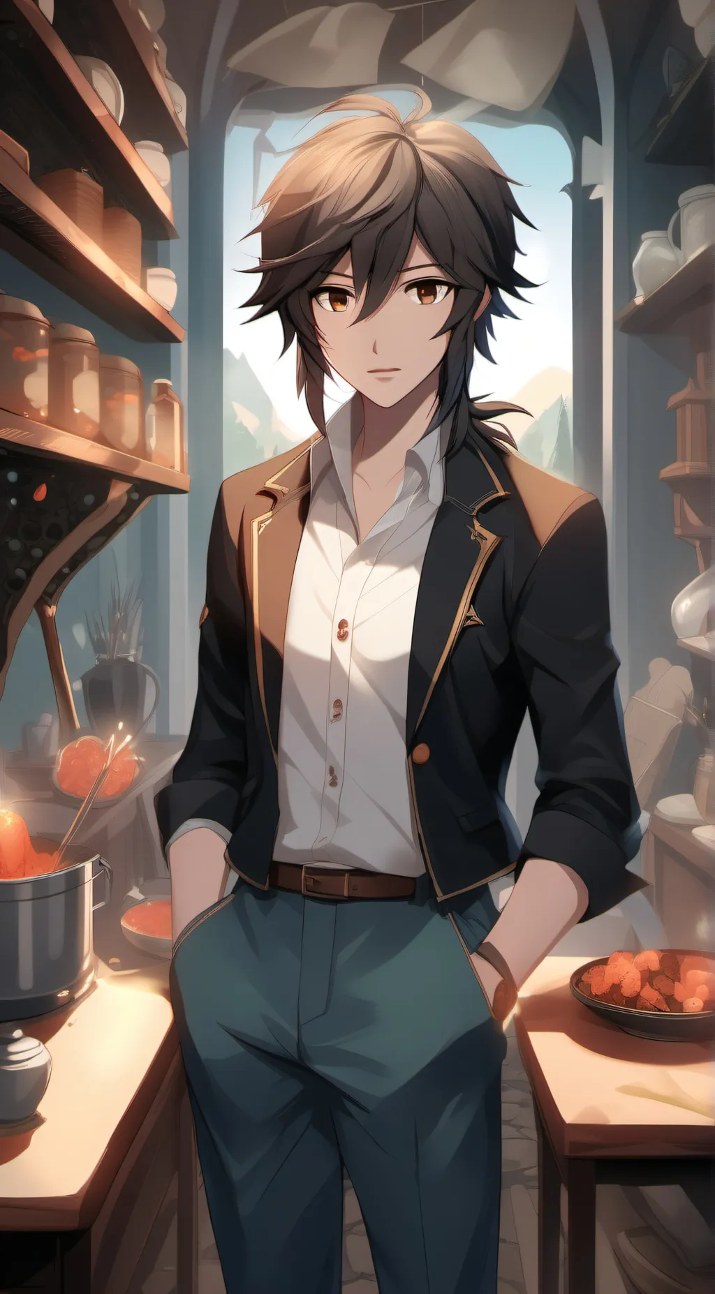 ai character: asch background