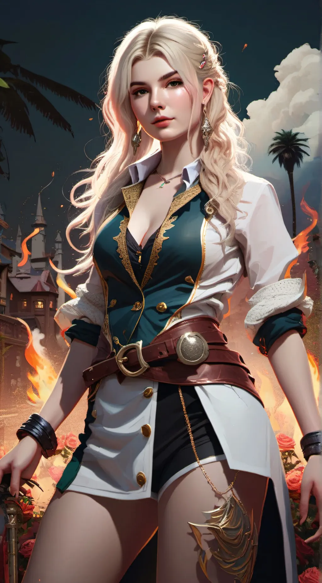 ai character: maxy background