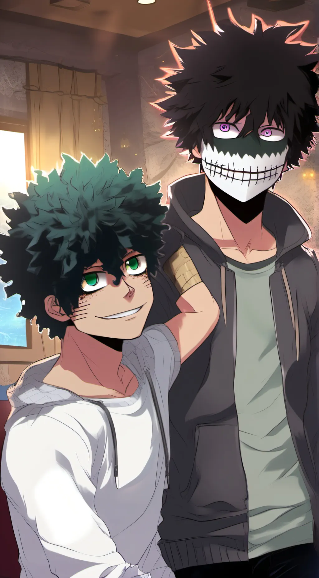 ai character: DabixDeku background