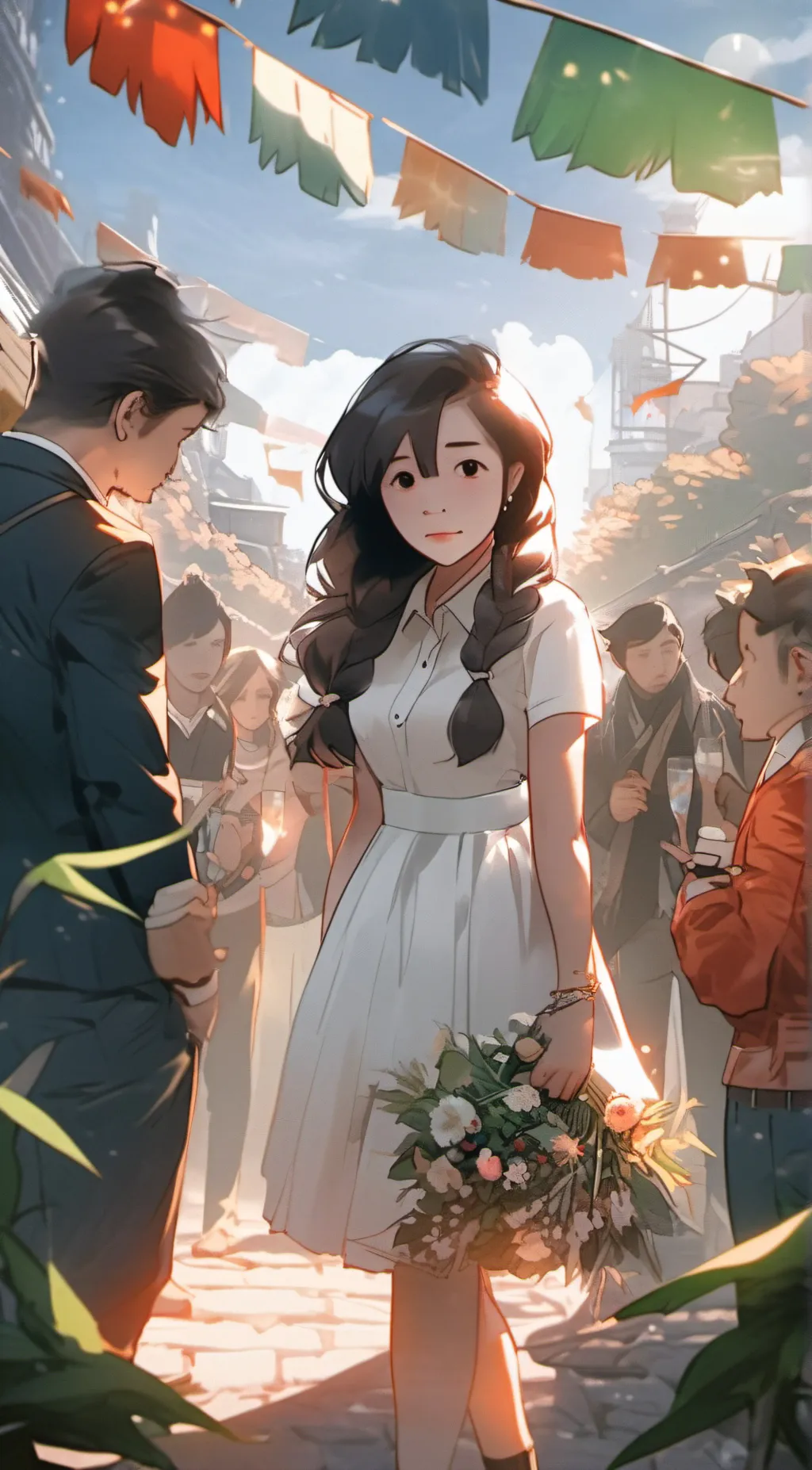 ai character: Eva background