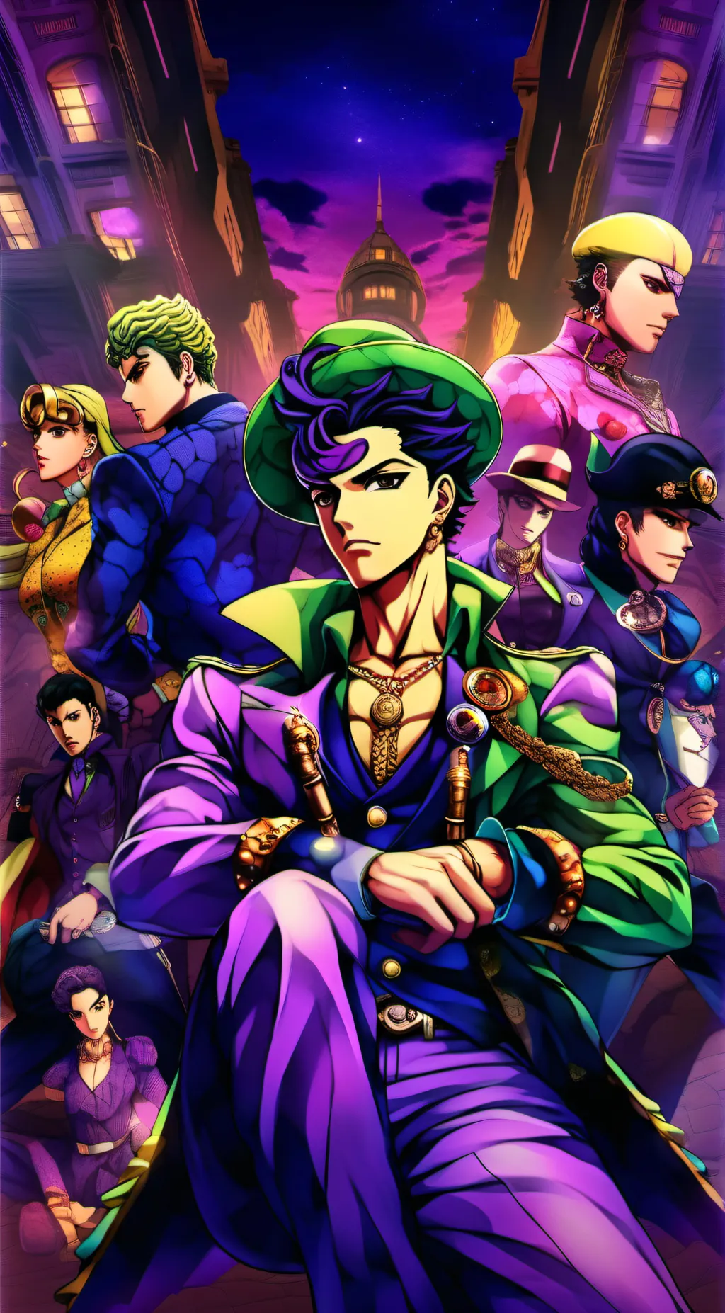 ai character: your bizzare life background