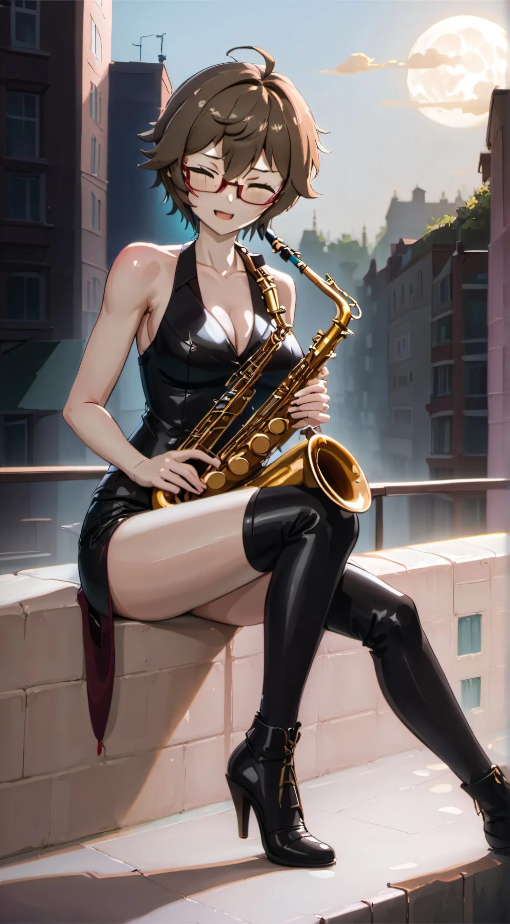 ai character: Ayumi background