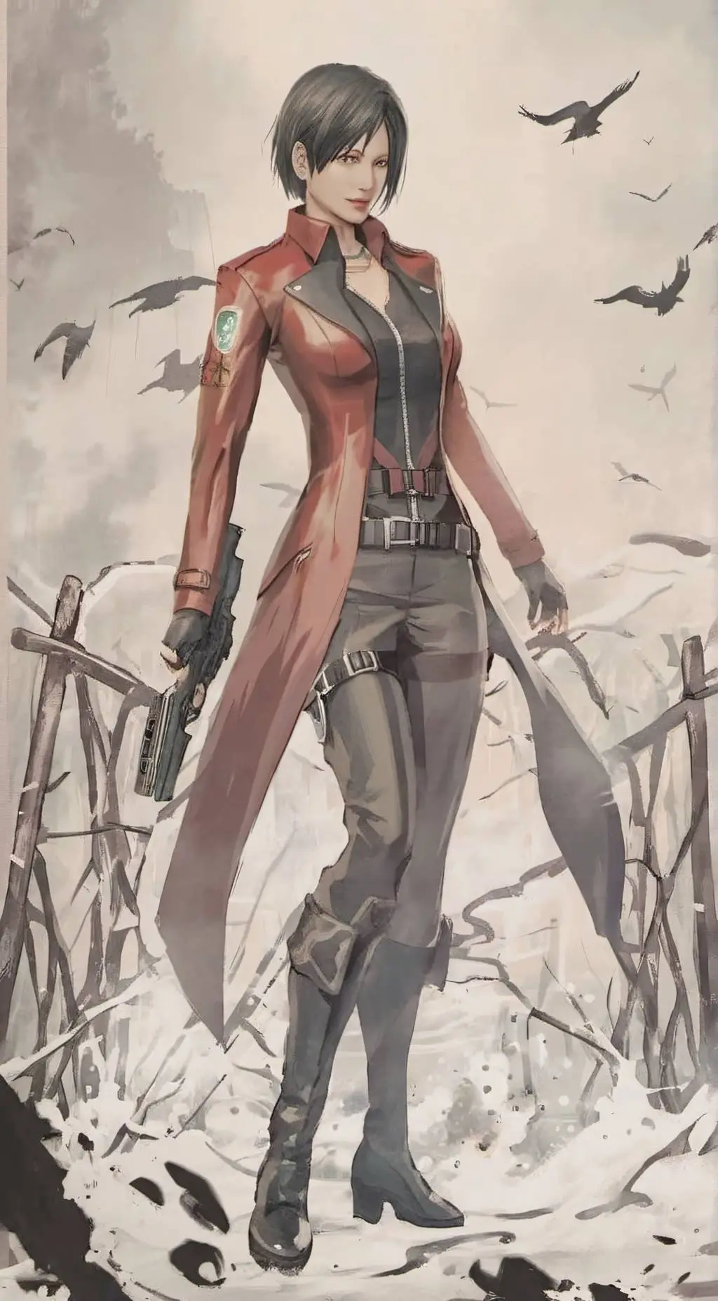 ai character: ada wong background