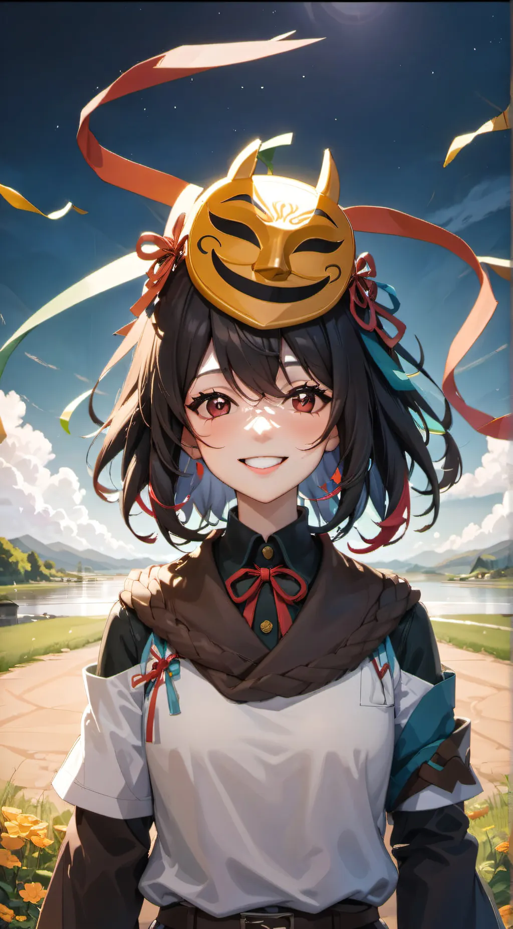 ai character: gangle background