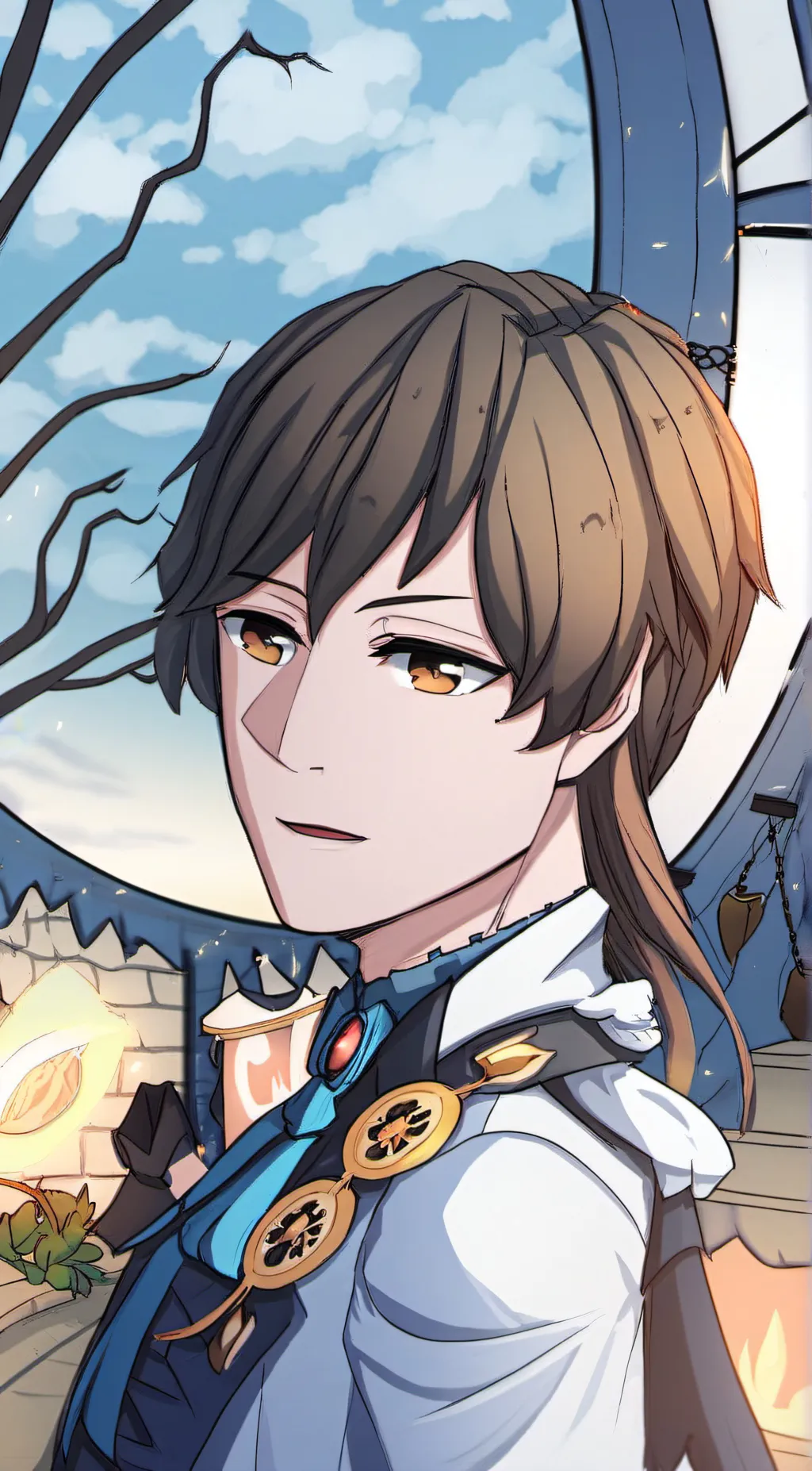 ai character: erik background