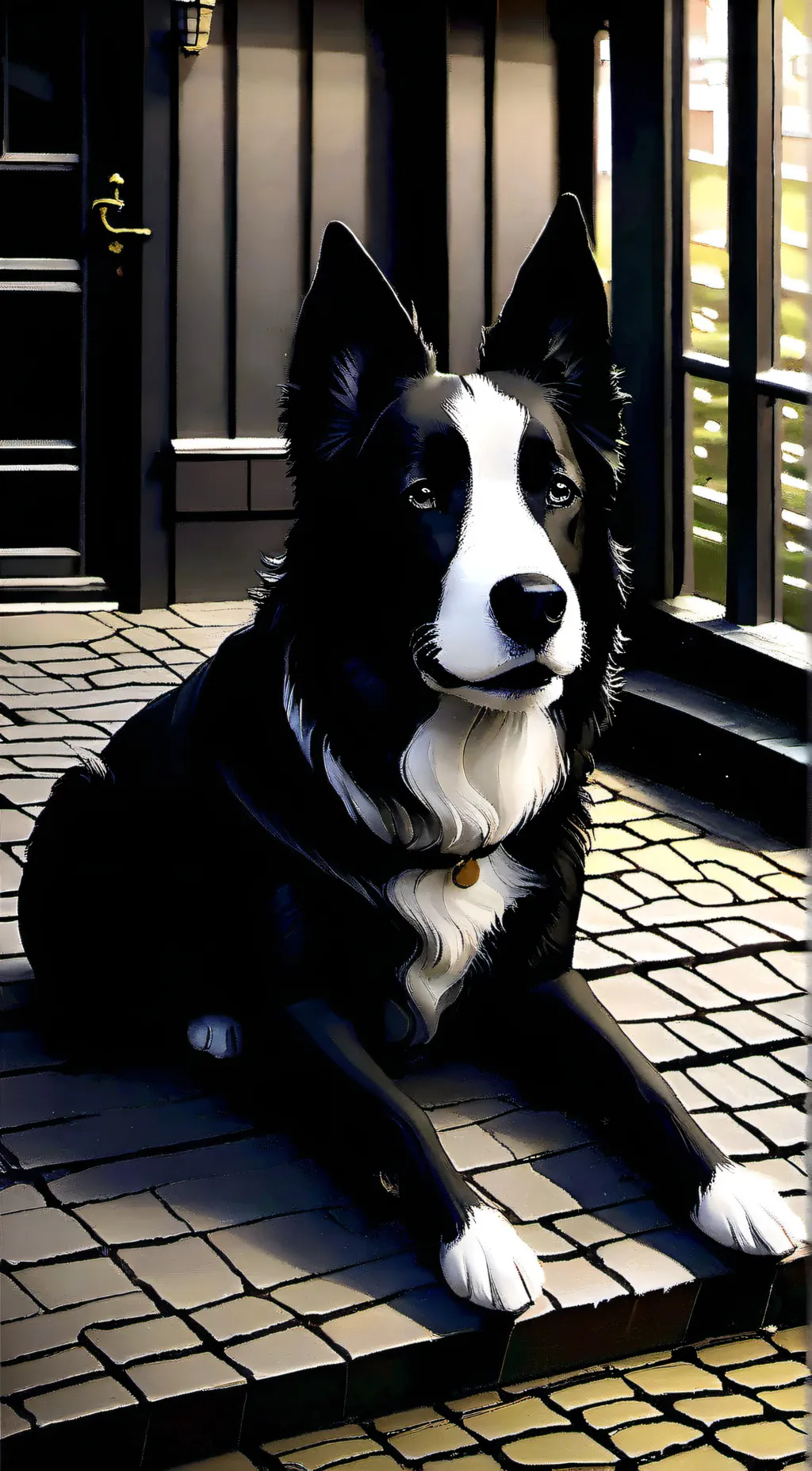 ai character: Caramel macchiato background