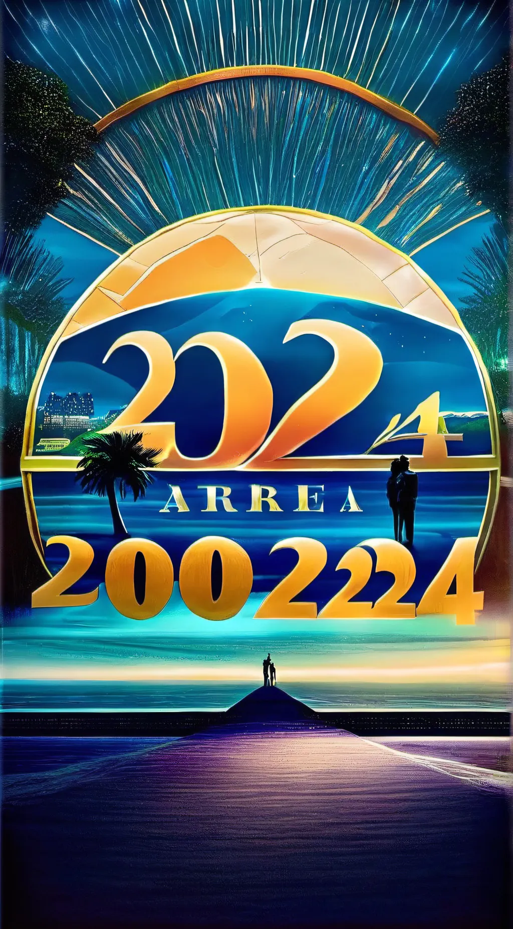 ai character: 2024 get in area background