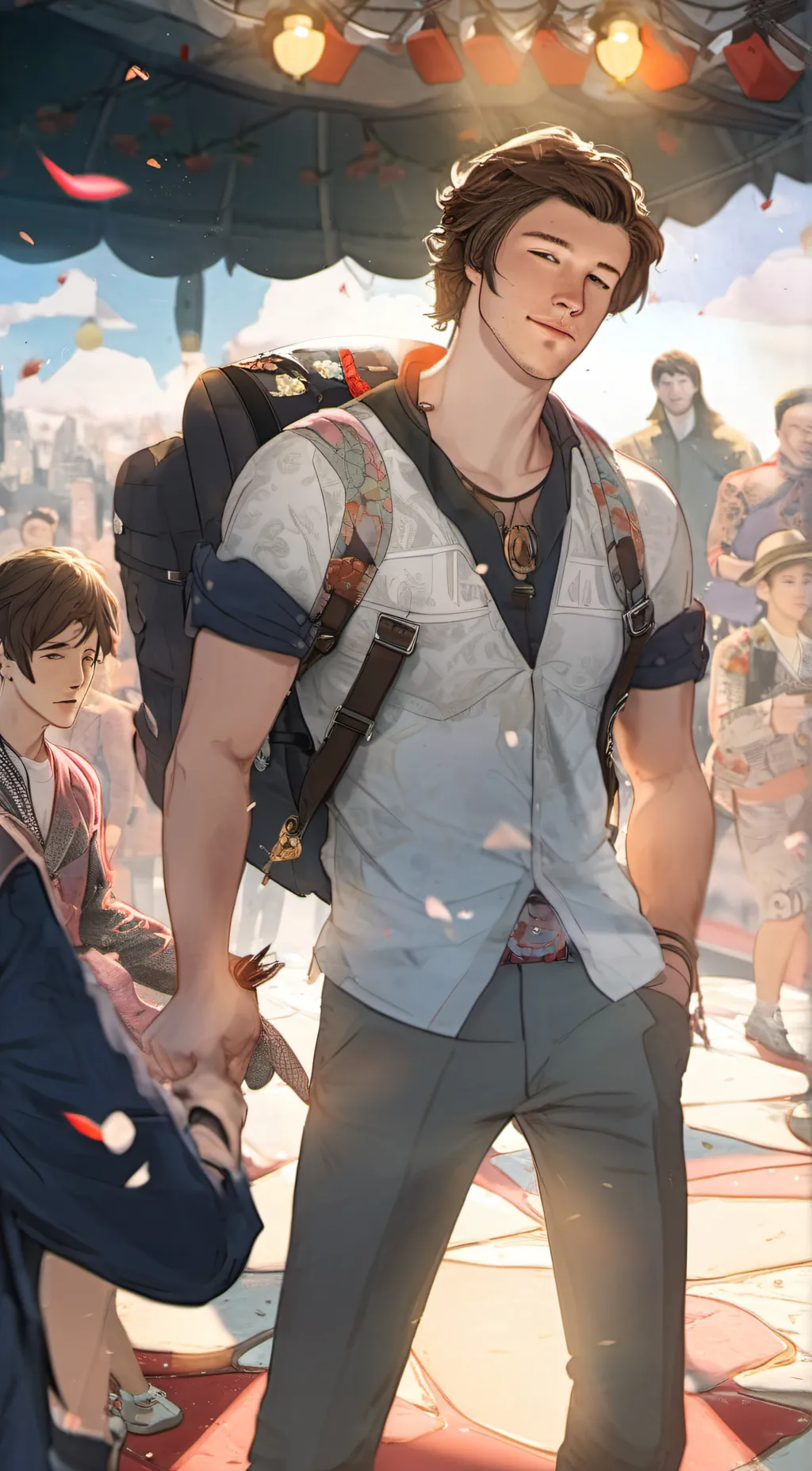 ai character: Shawn Mendez background