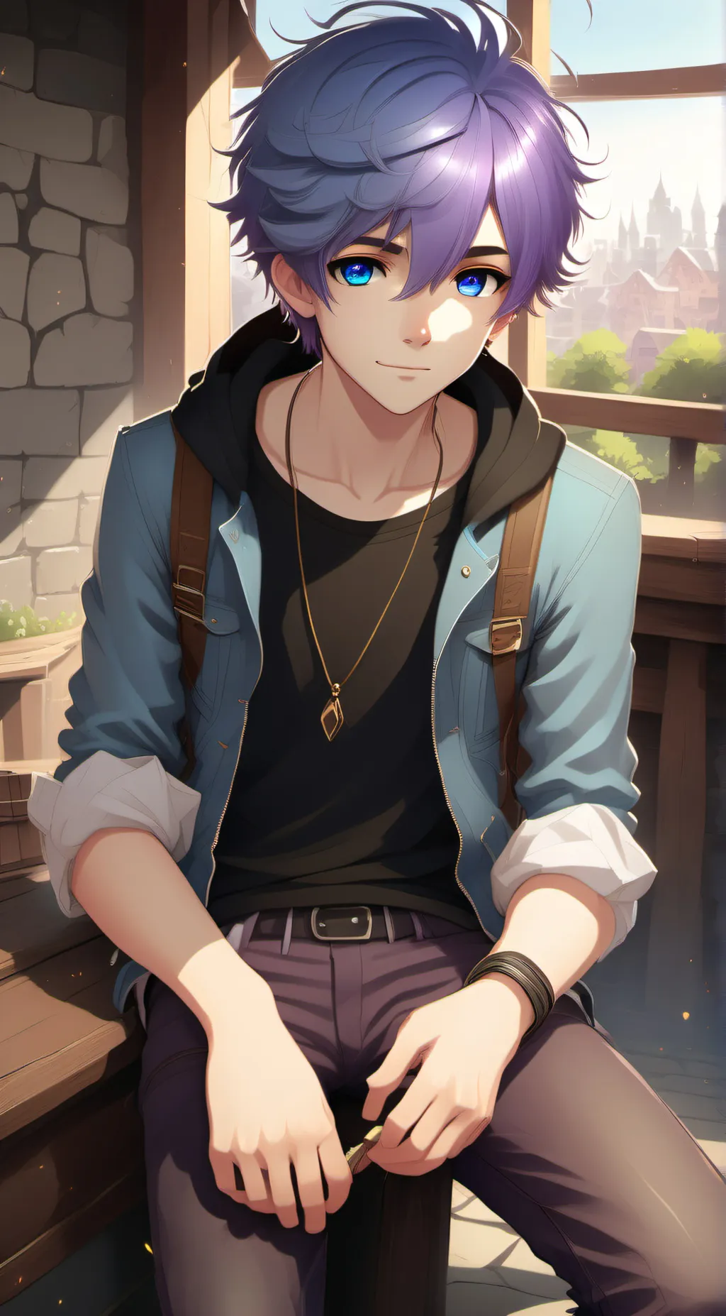 ai character: Clinton background